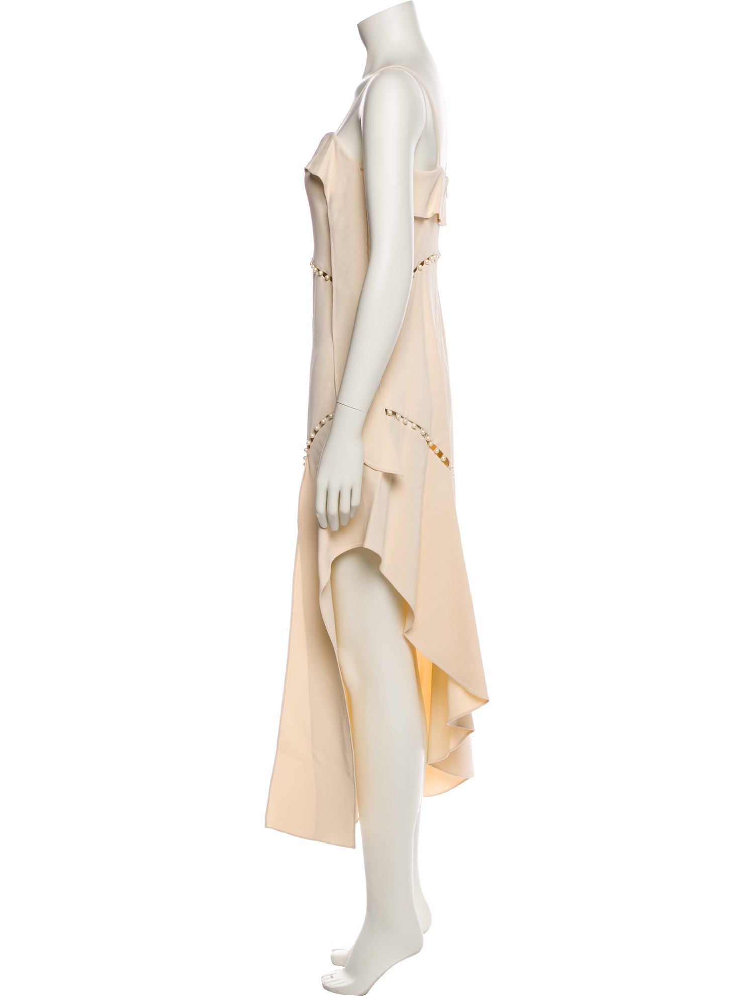 Jonathan Simkhai Square Neckline Long Dress