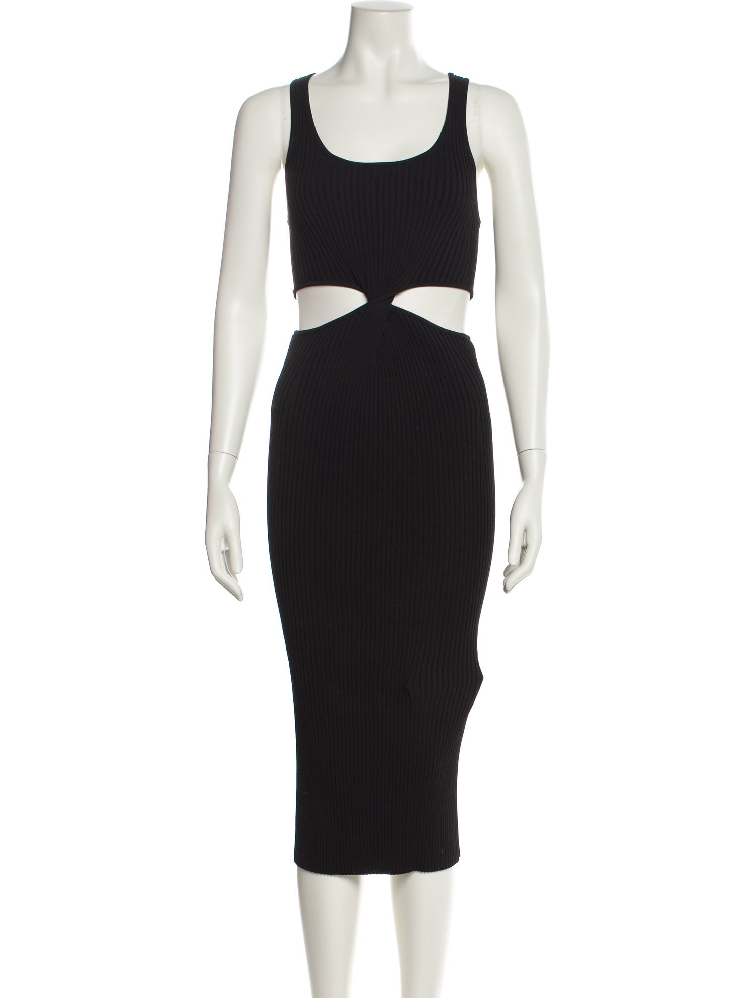 Jonathan Simkhai Scoop Neck Midi Length Dress