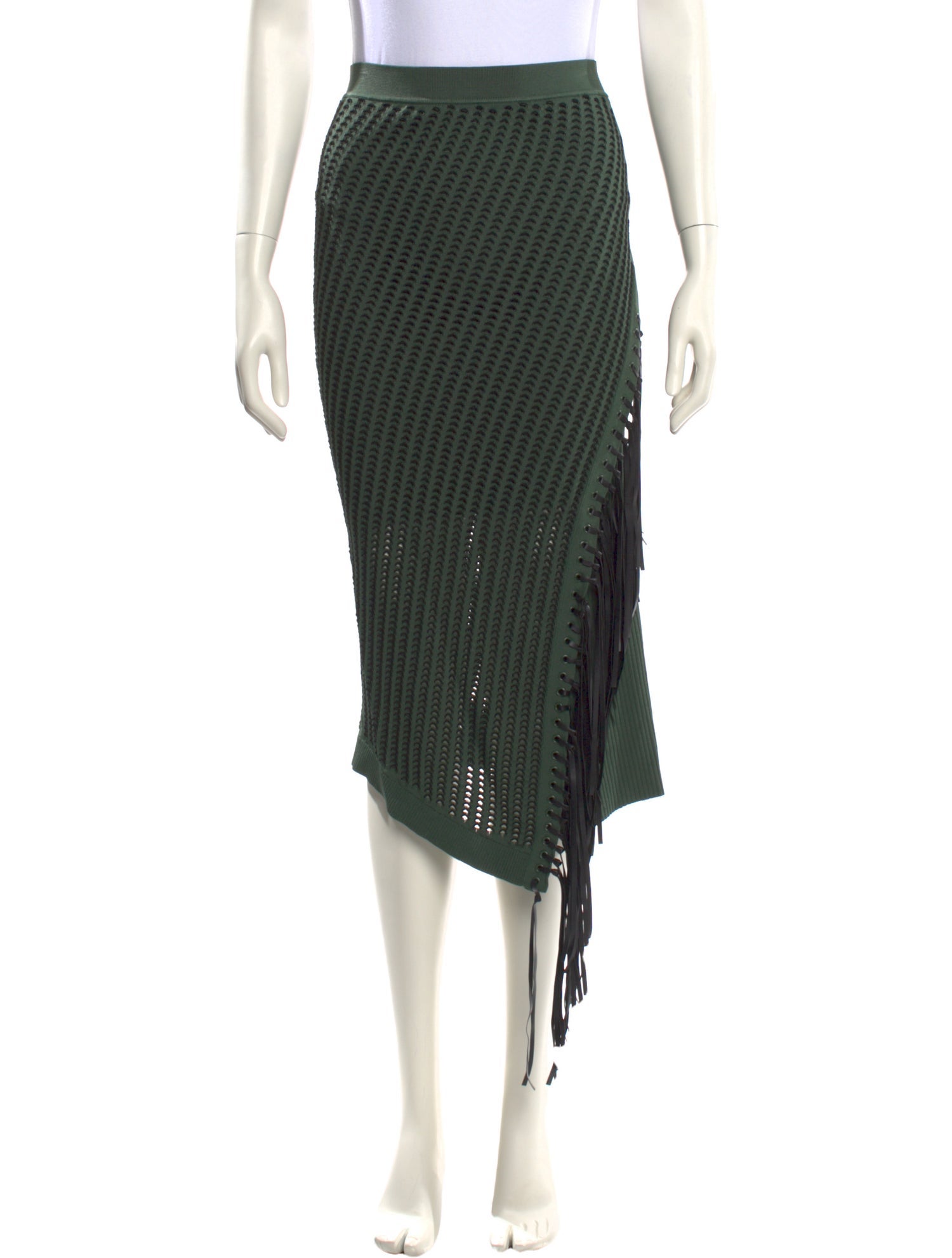 Jonathan Simkhai Lace Pattern Long Skirt