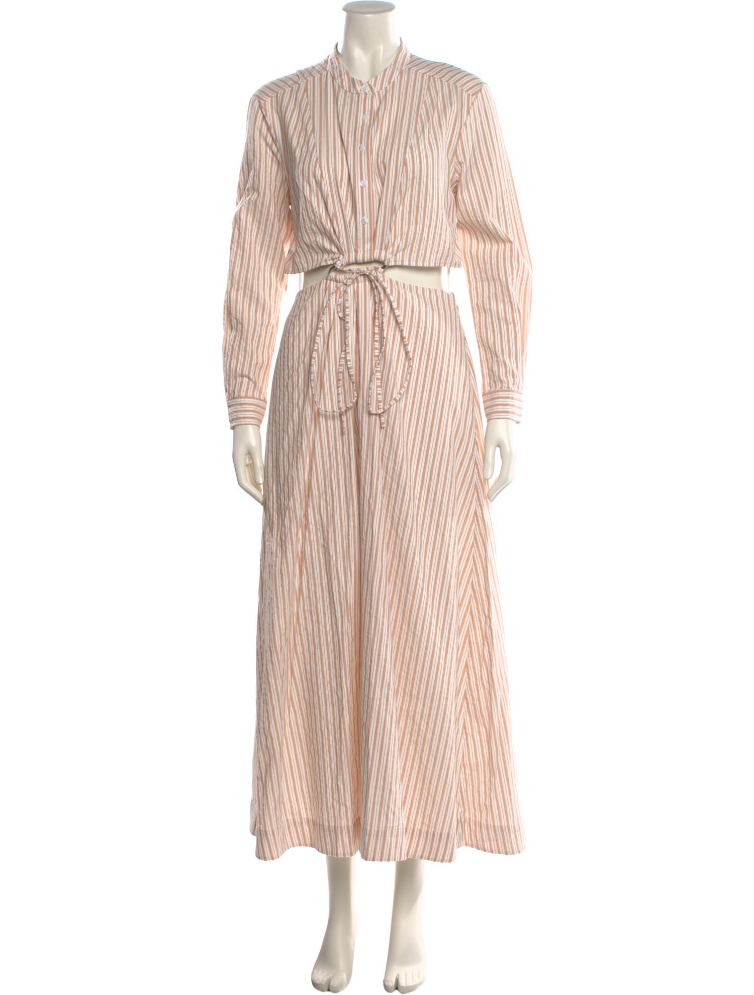 Jonathan Simkhai Striped Long Dress