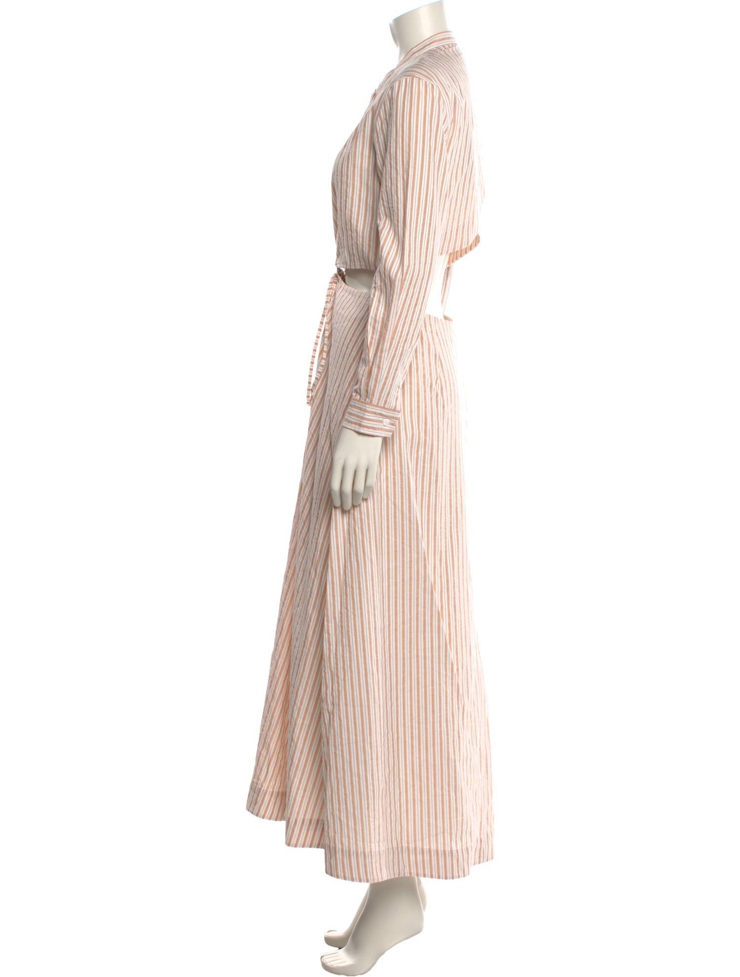 Jonathan Simkhai Striped Long Dress