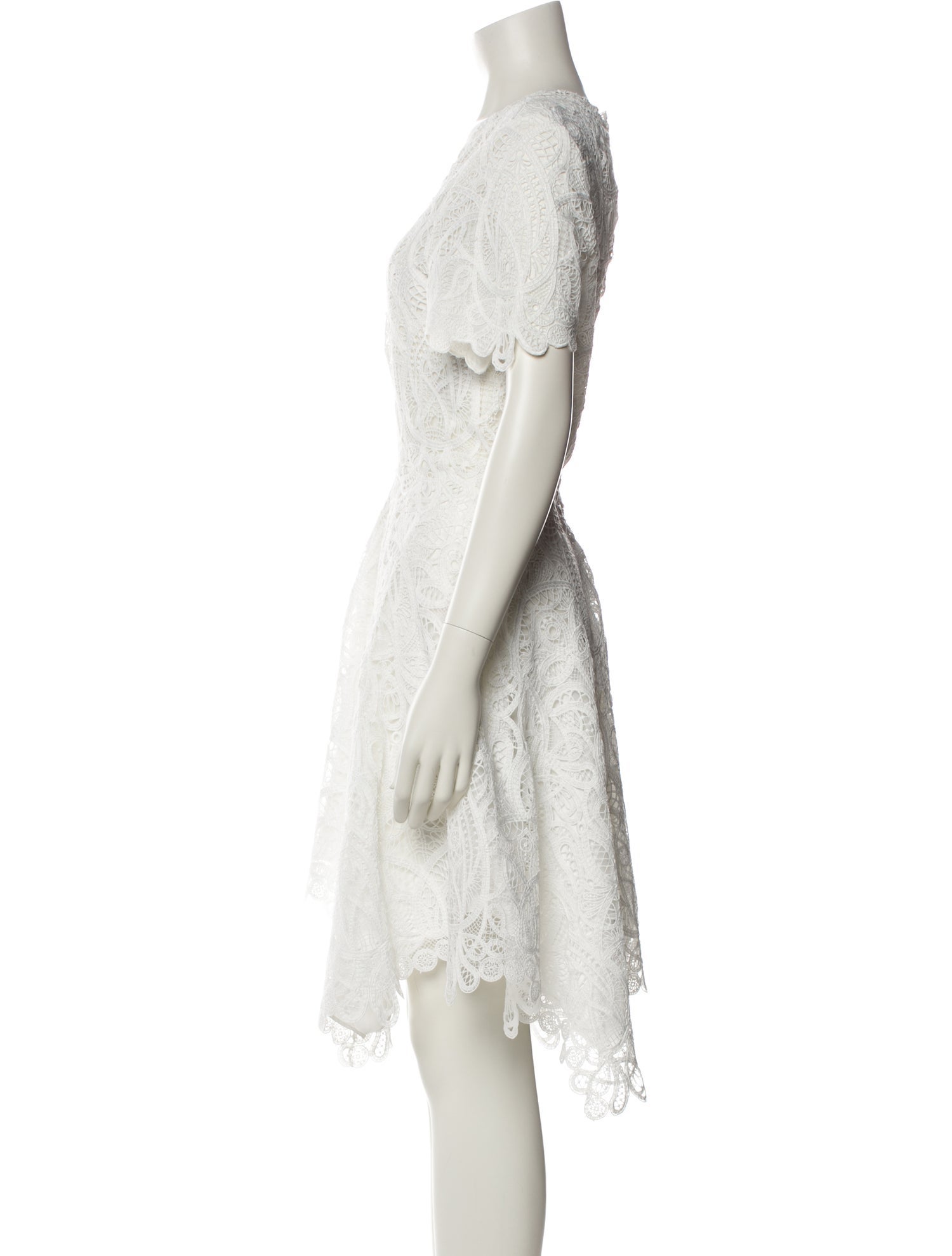 Jonathan Simkhai Lace Pattern Knee-Length Dress w/ Tags