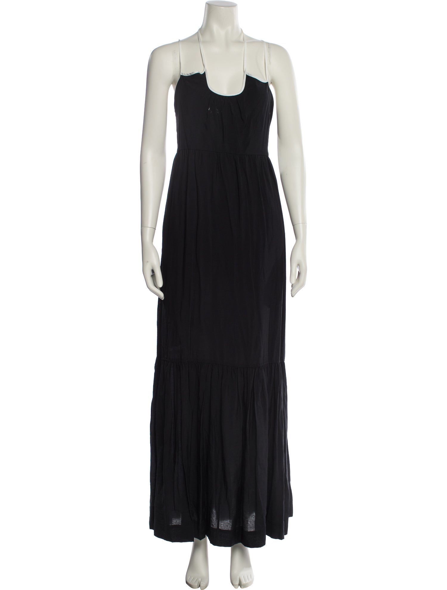 Jonathan Simkhai Scoop Neck Long Dress