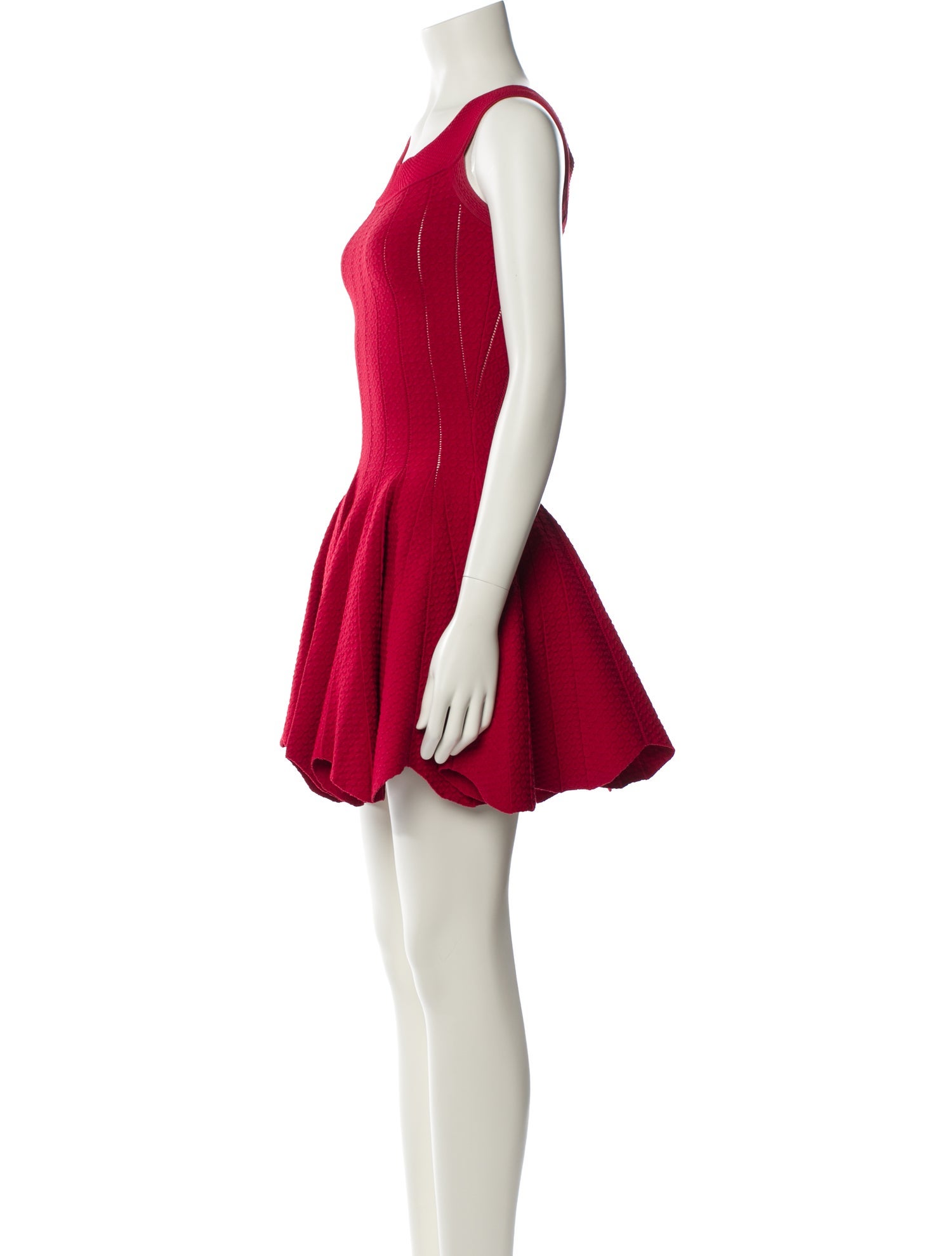 Jonathan Simkhai Scoop Neck Mini Dress