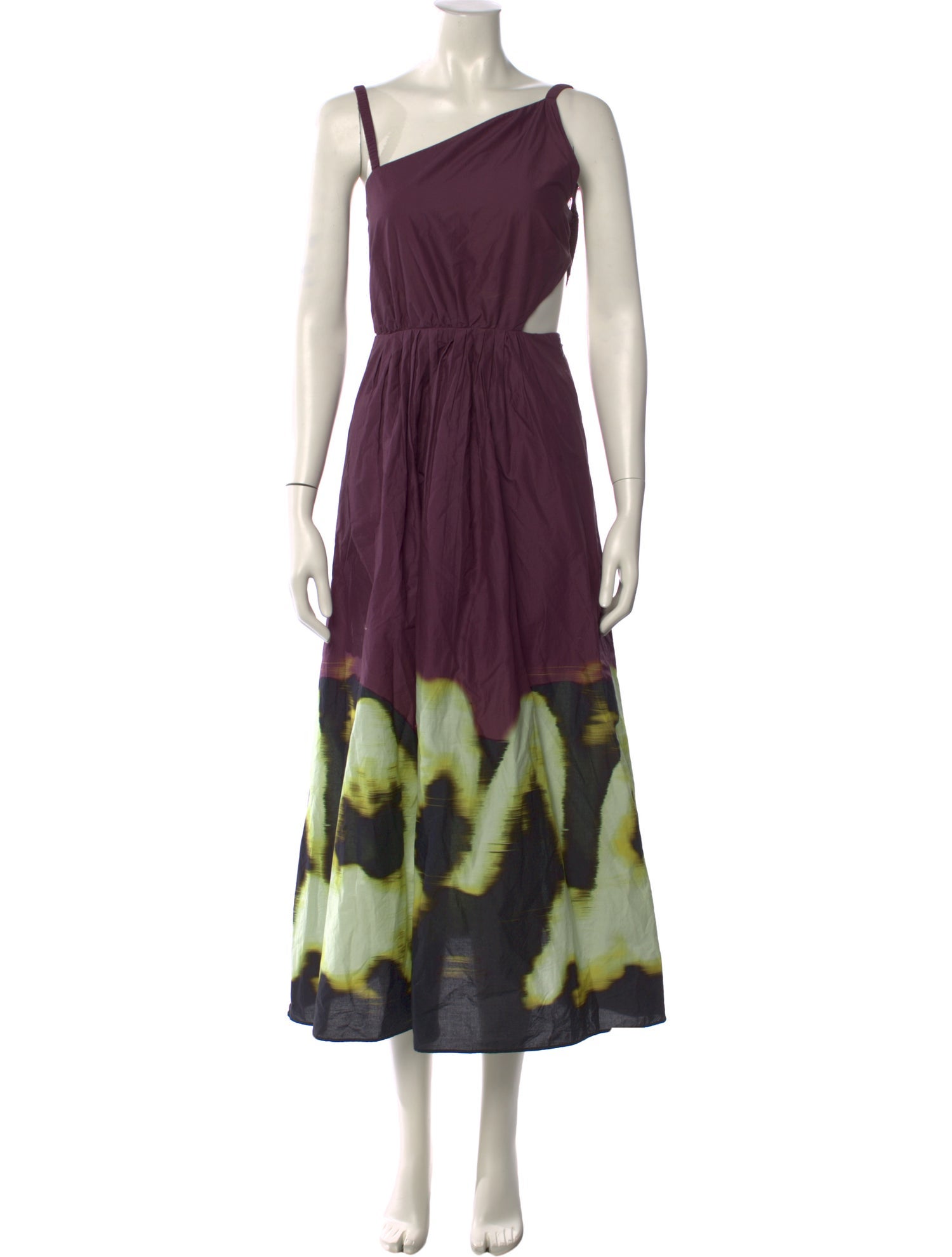 Jonathan Simkhai Graphic Print Long Dress