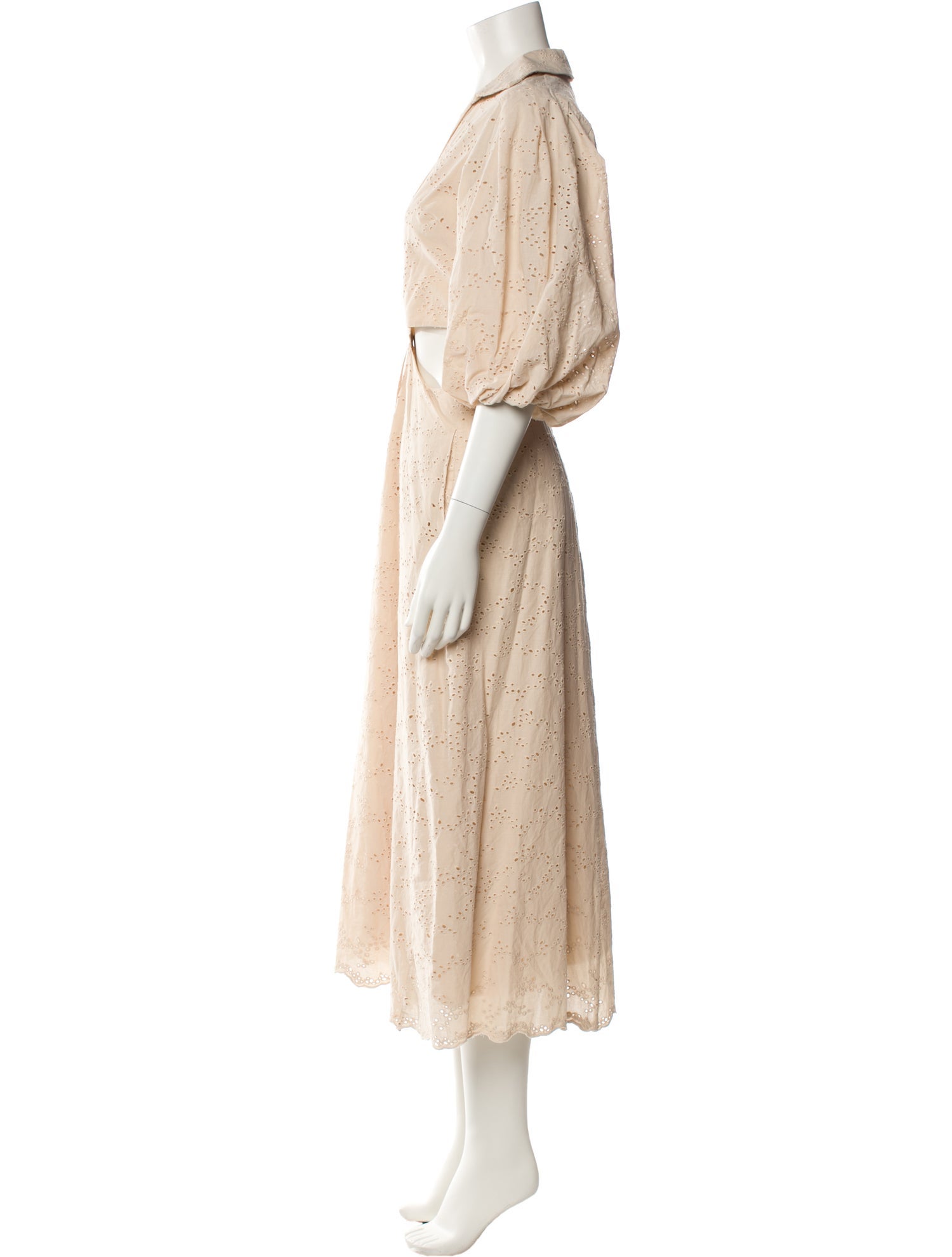 Jonathan Simkhai V-Neck Midi Length Dress