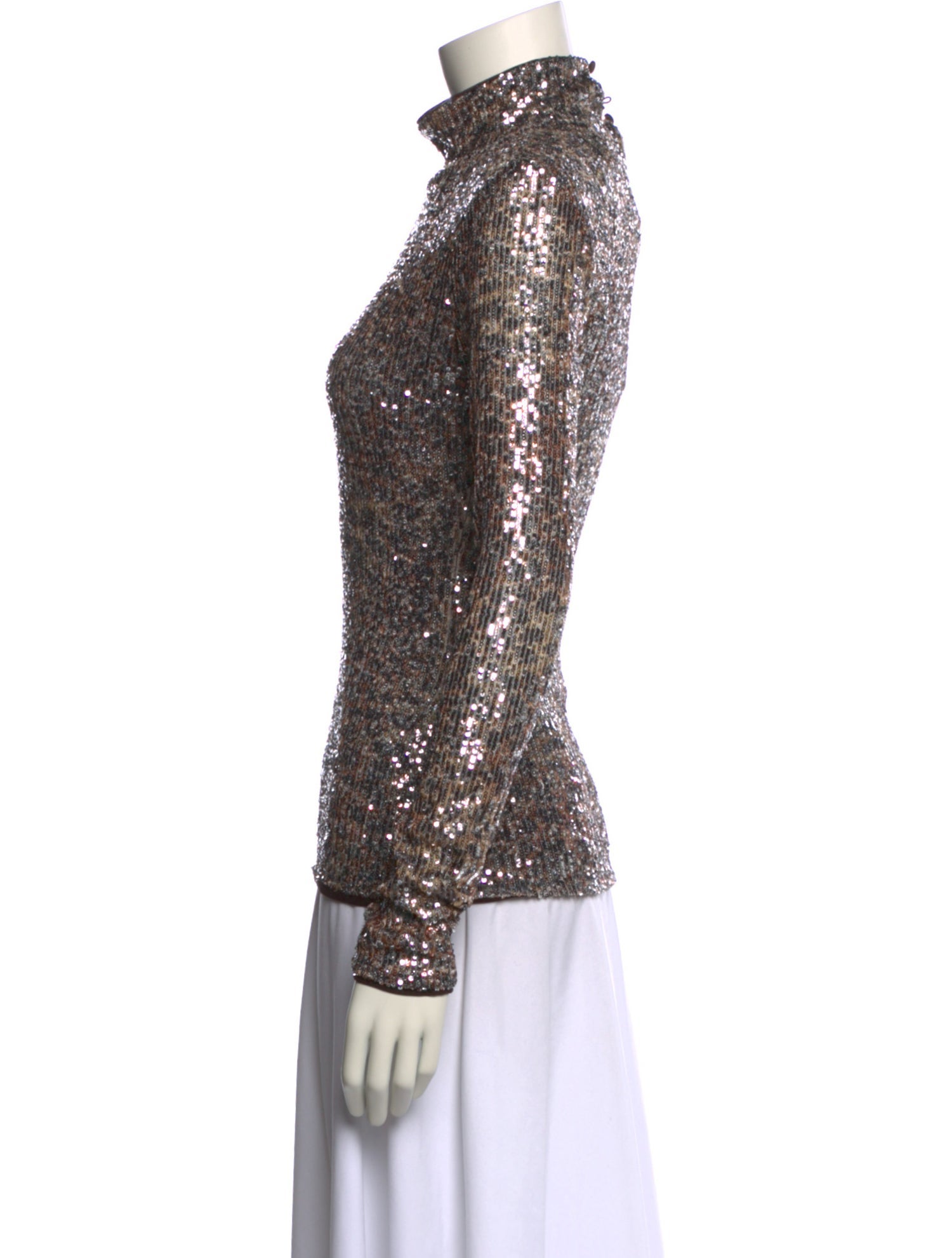 Jonathan Simkhai Turtleneck Long Sleeve Sweatshirt w/ Tags