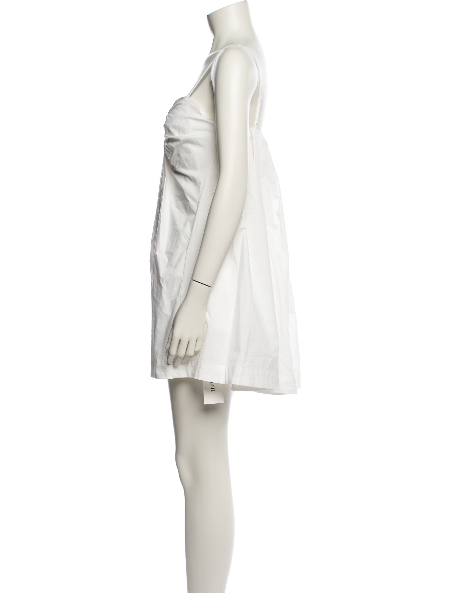 Jonathan Simkhai Square Neckline Mini Dress