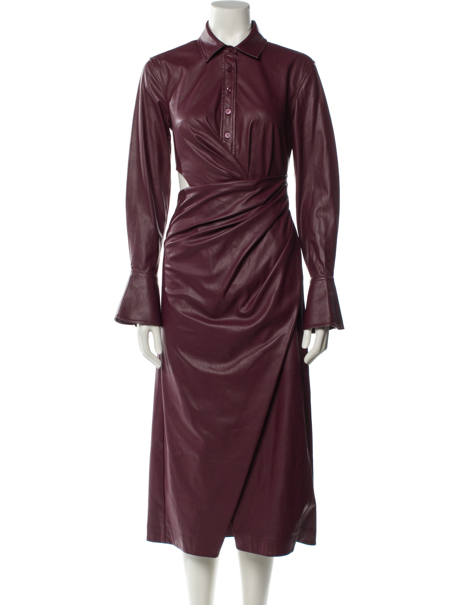 Jonathan Simkhai Mock Neck Long Dress