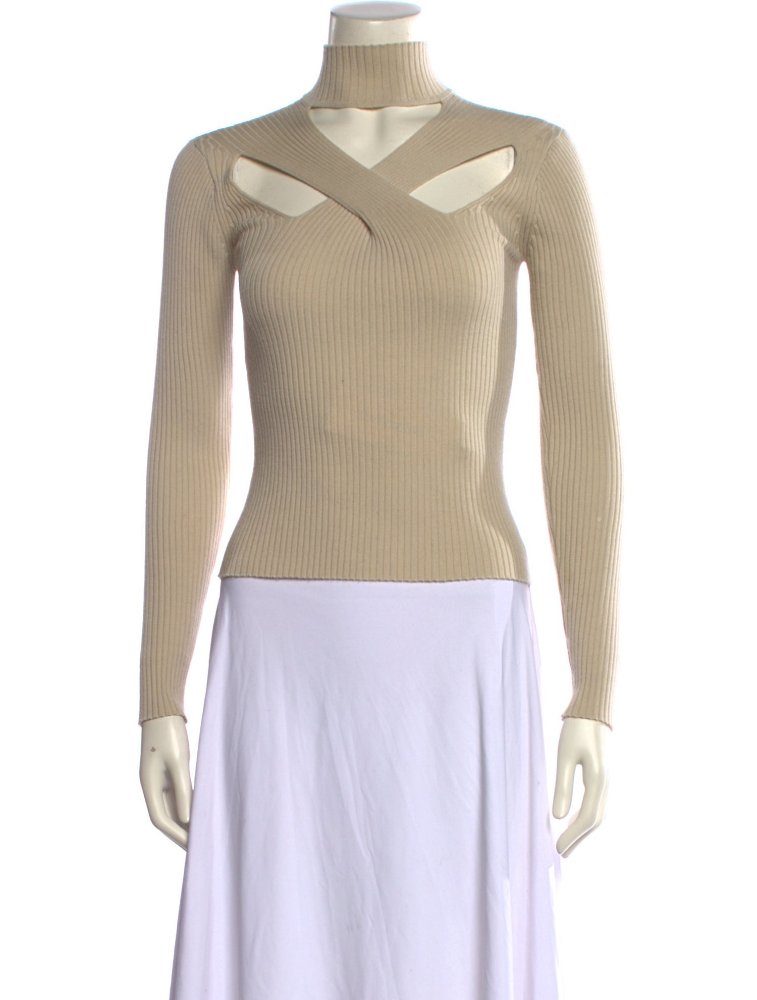 Jonathan Simkhai Striped Turtleneck Sweater