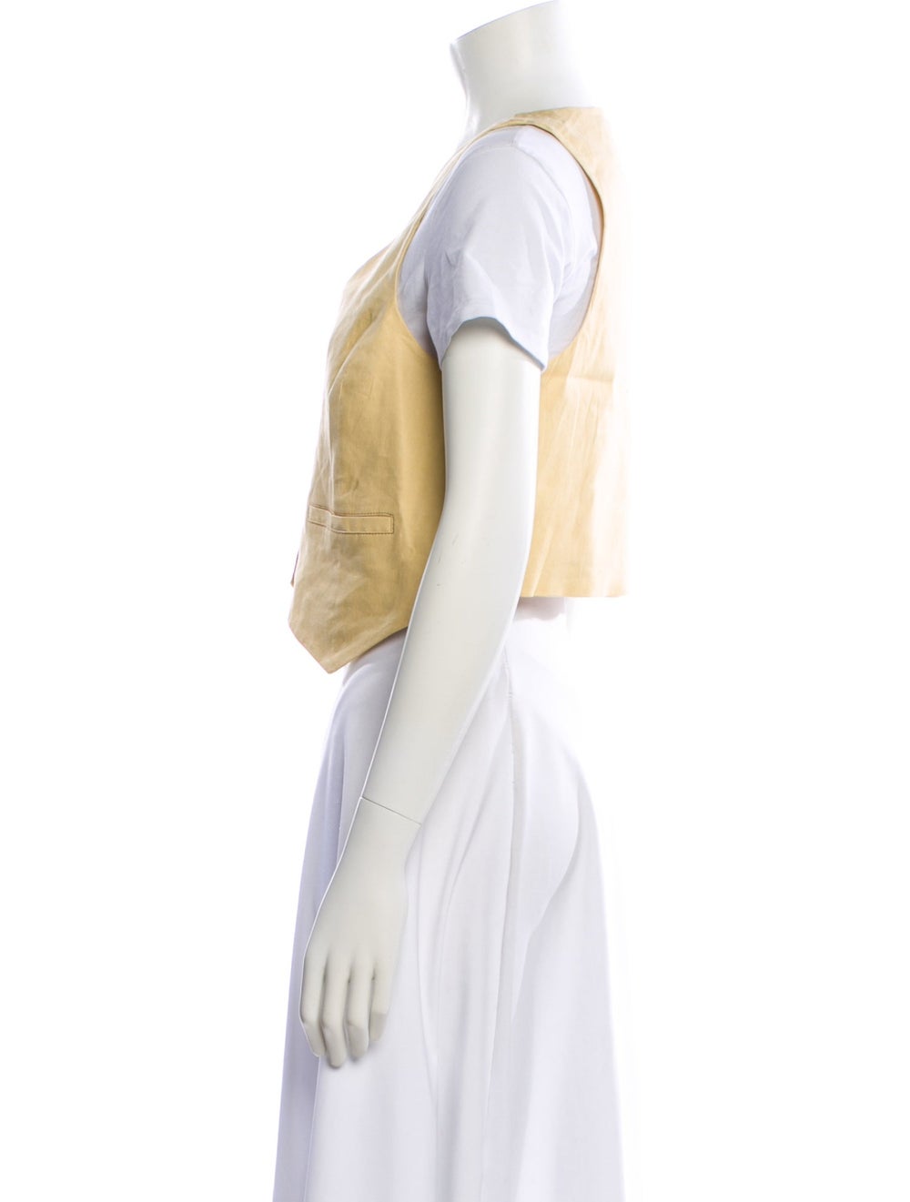 Jonathan Simkhai Colorblock Pattern Vest - image 2