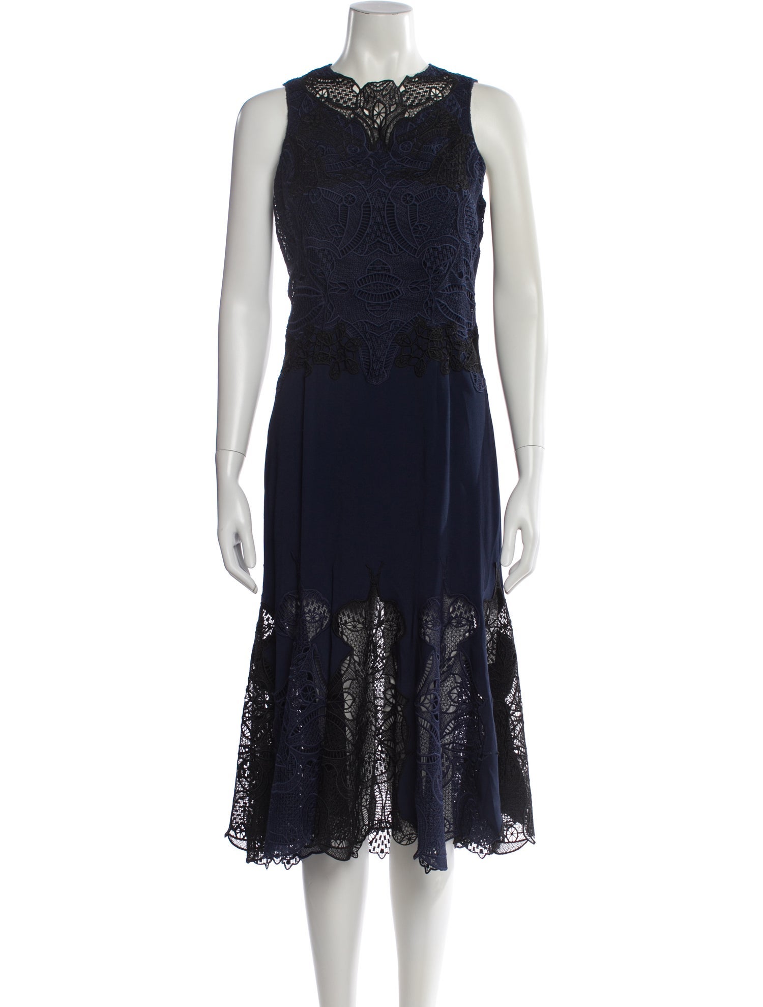 Jonathan Simkhai Crew Neck Midi Length Dress w/ Tags