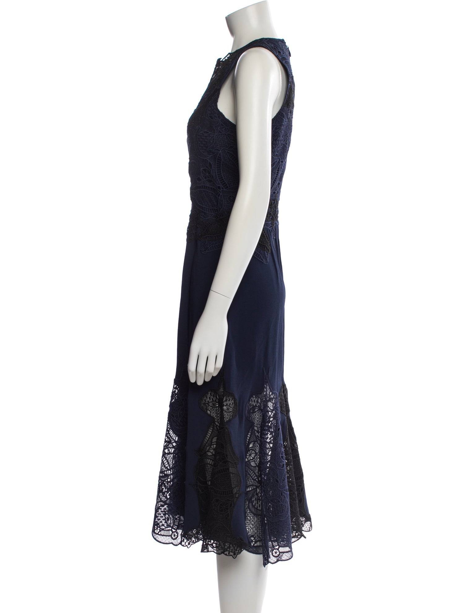 Jonathan Simkhai Crew Neck Midi Length Dress w/ Tags