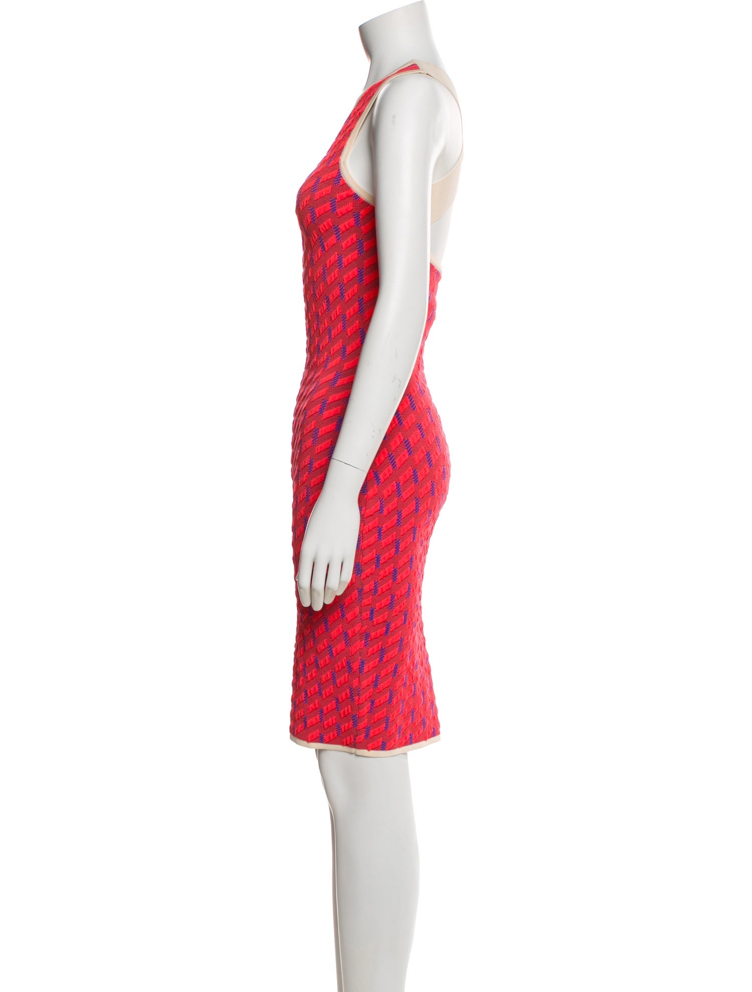 Jonathan Simkhai Printed Knee-Length Dress