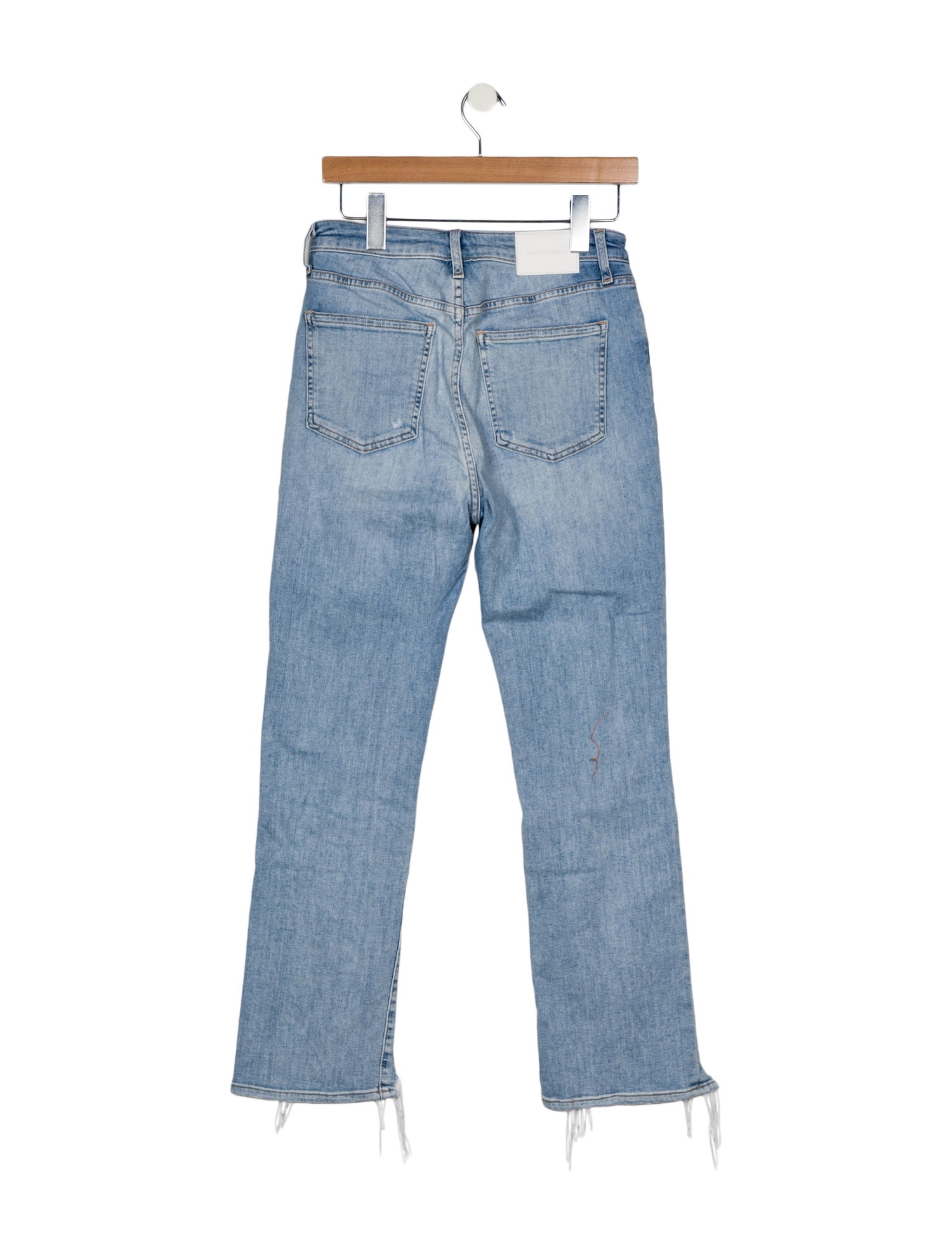 Jonathan Simkhai High-Rise Straight Leg Jeans
