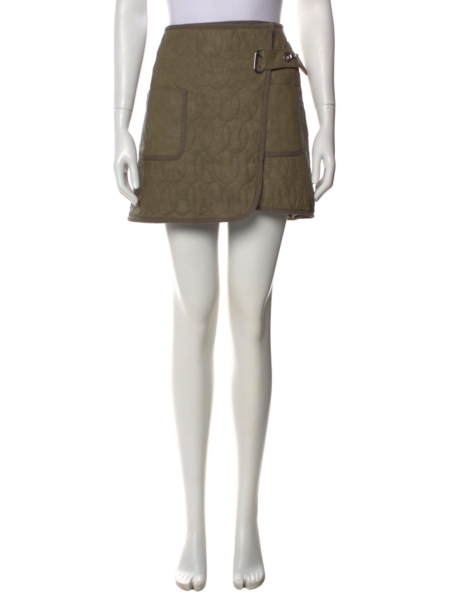 Jonathan Simkhai Embroidered Accent Mini Skirt