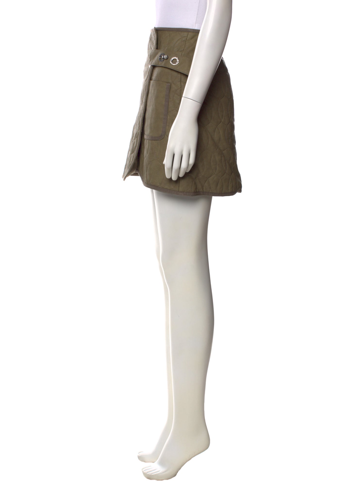 Jonathan Simkhai Embroidered Accent Mini Skirt