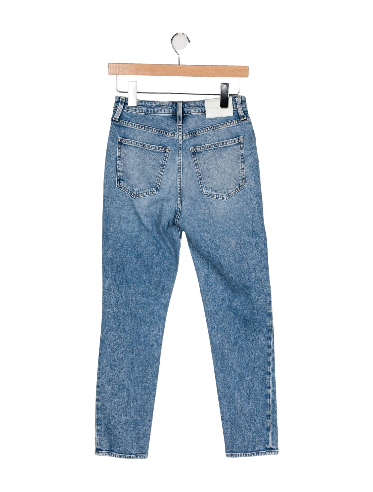 Jonathan Simkhai High-Rise Skinny Leg Jeans