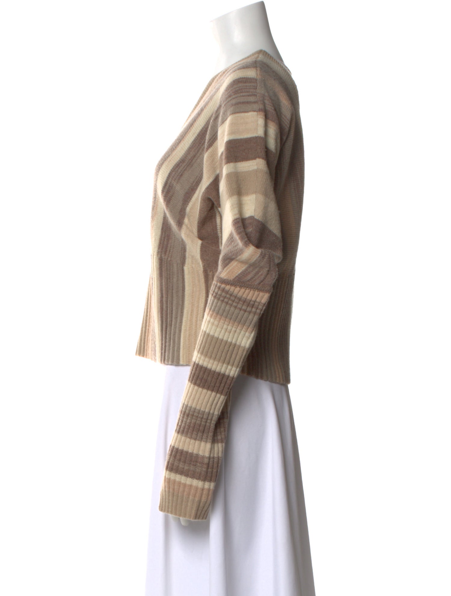 Jonathan Simkhai Wool Striped Sweater