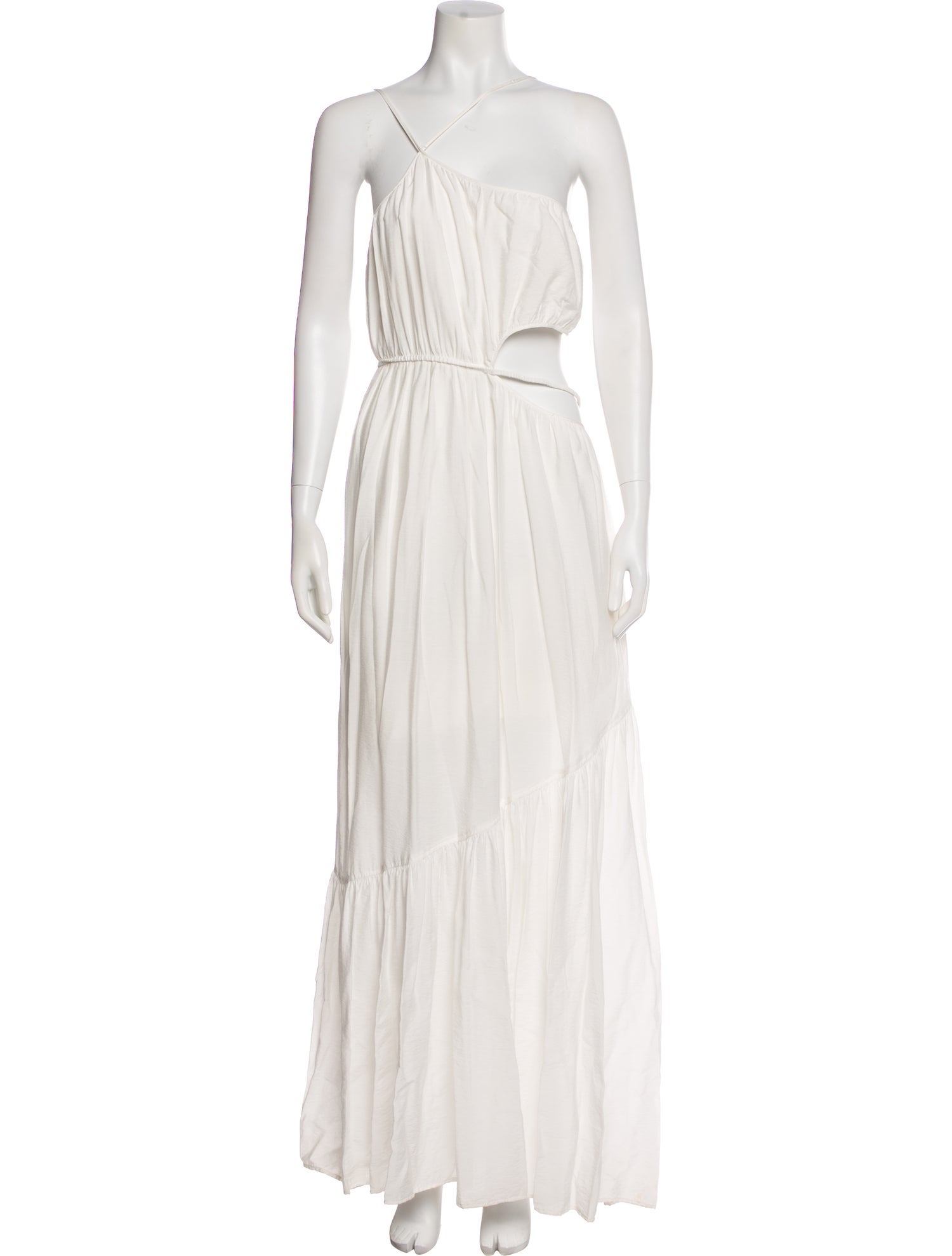 Jonathan Simkhai One-Shoulder Long Dress