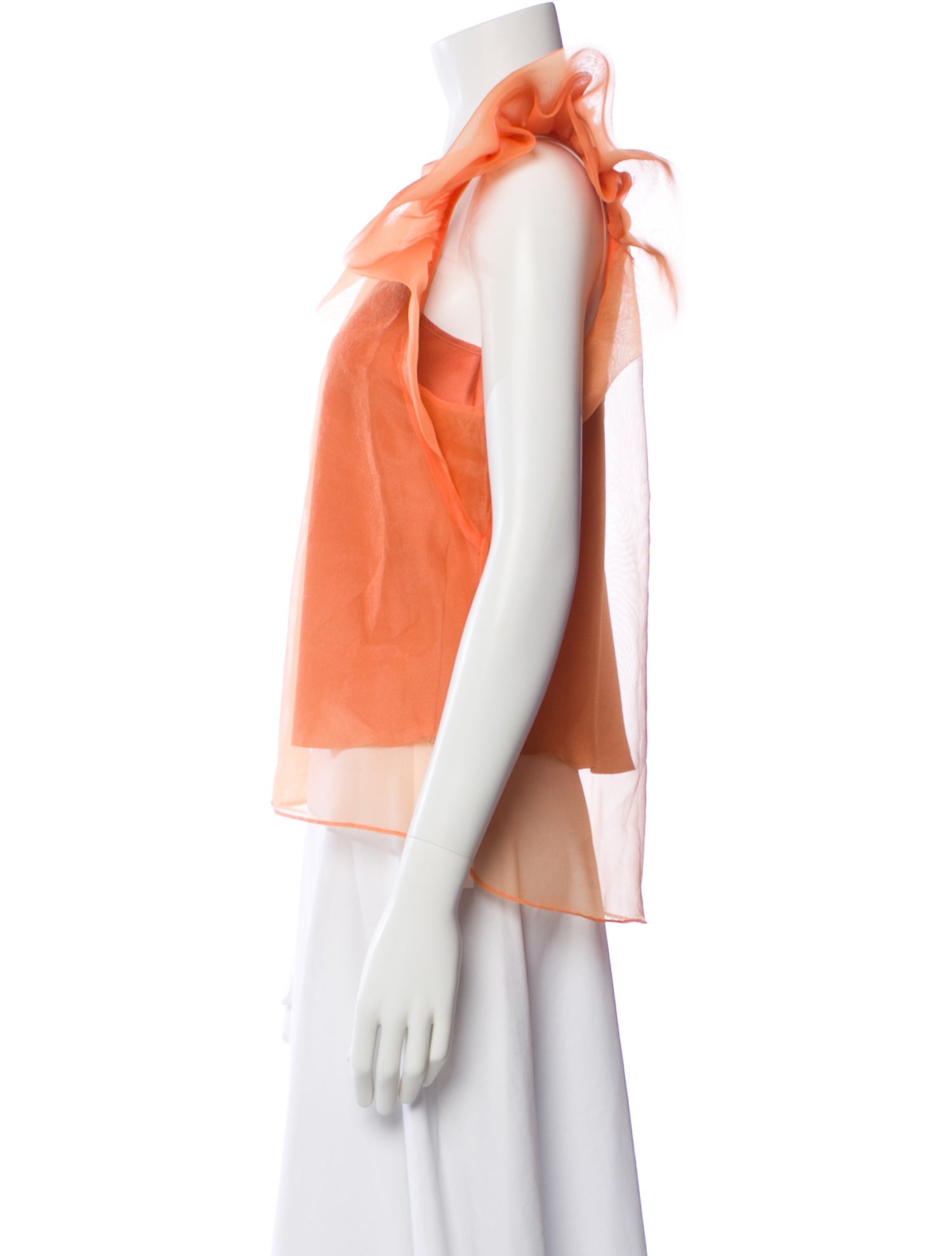 Jonathan Simkhai Crew Neck Sleeveless Top