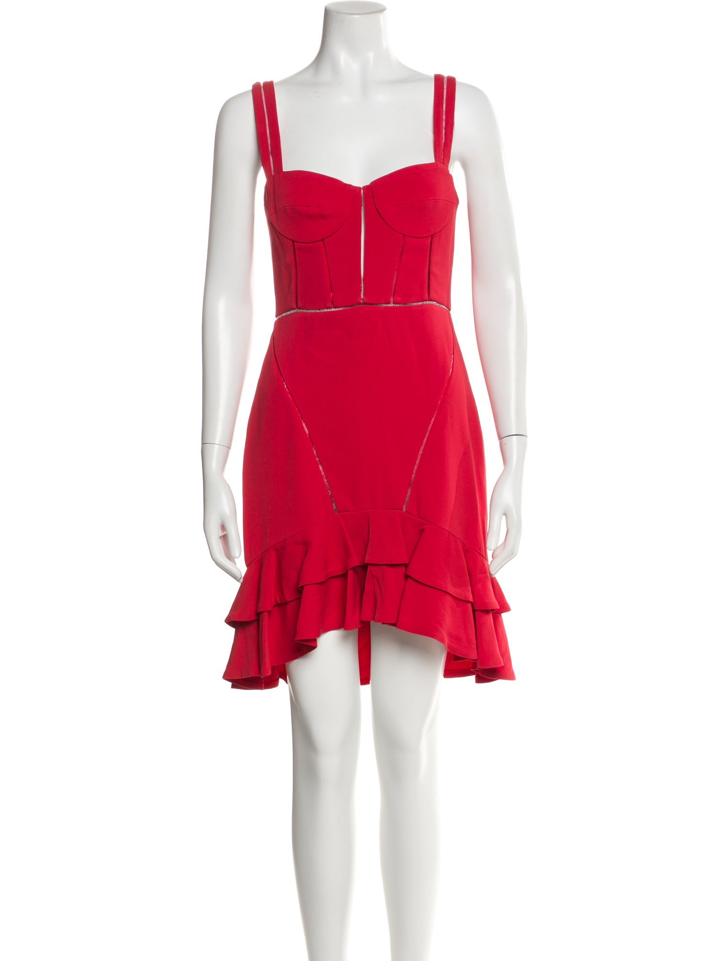 Jonathan Simkhai Square Neckline Mini Dress