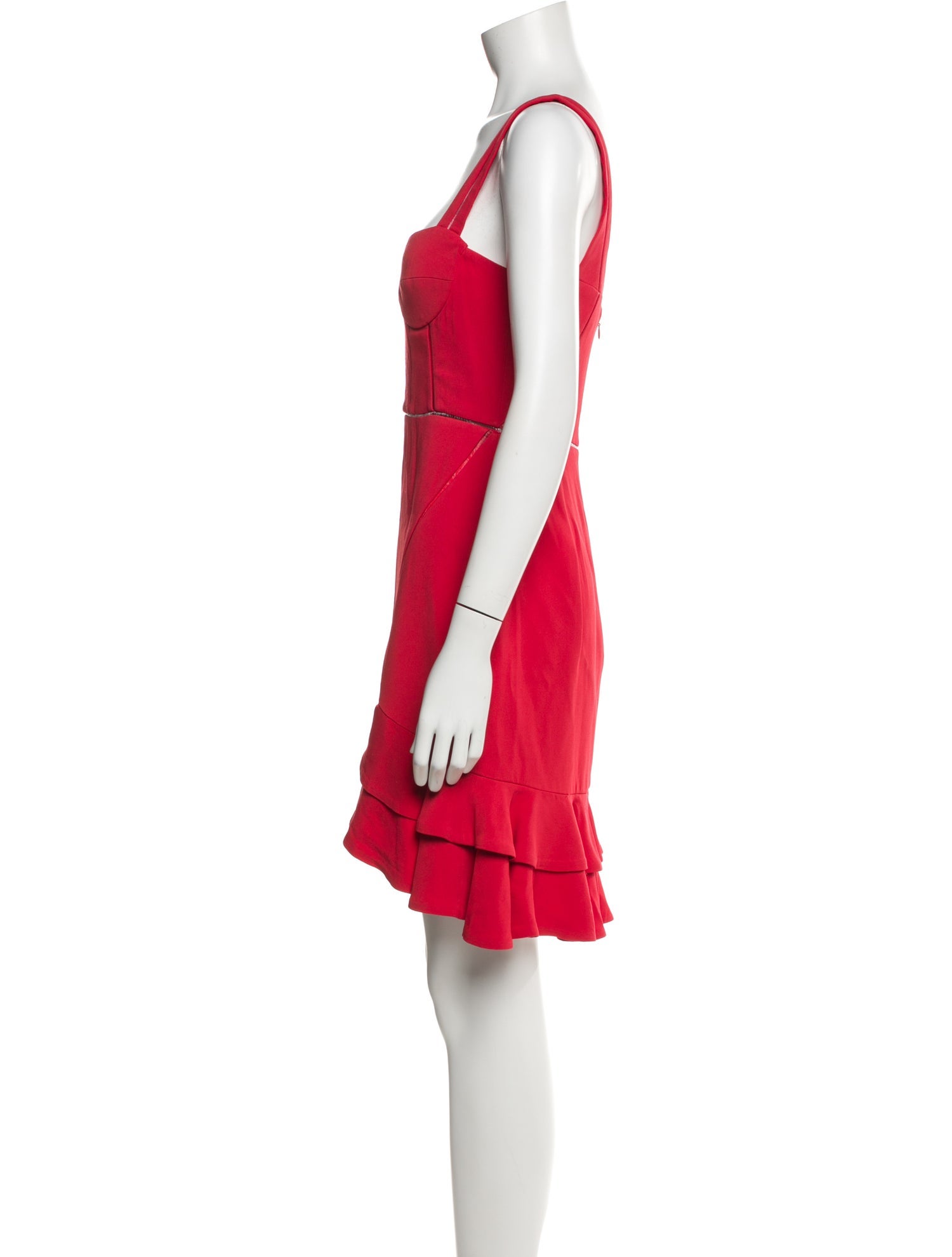 Jonathan Simkhai Square Neckline Mini Dress