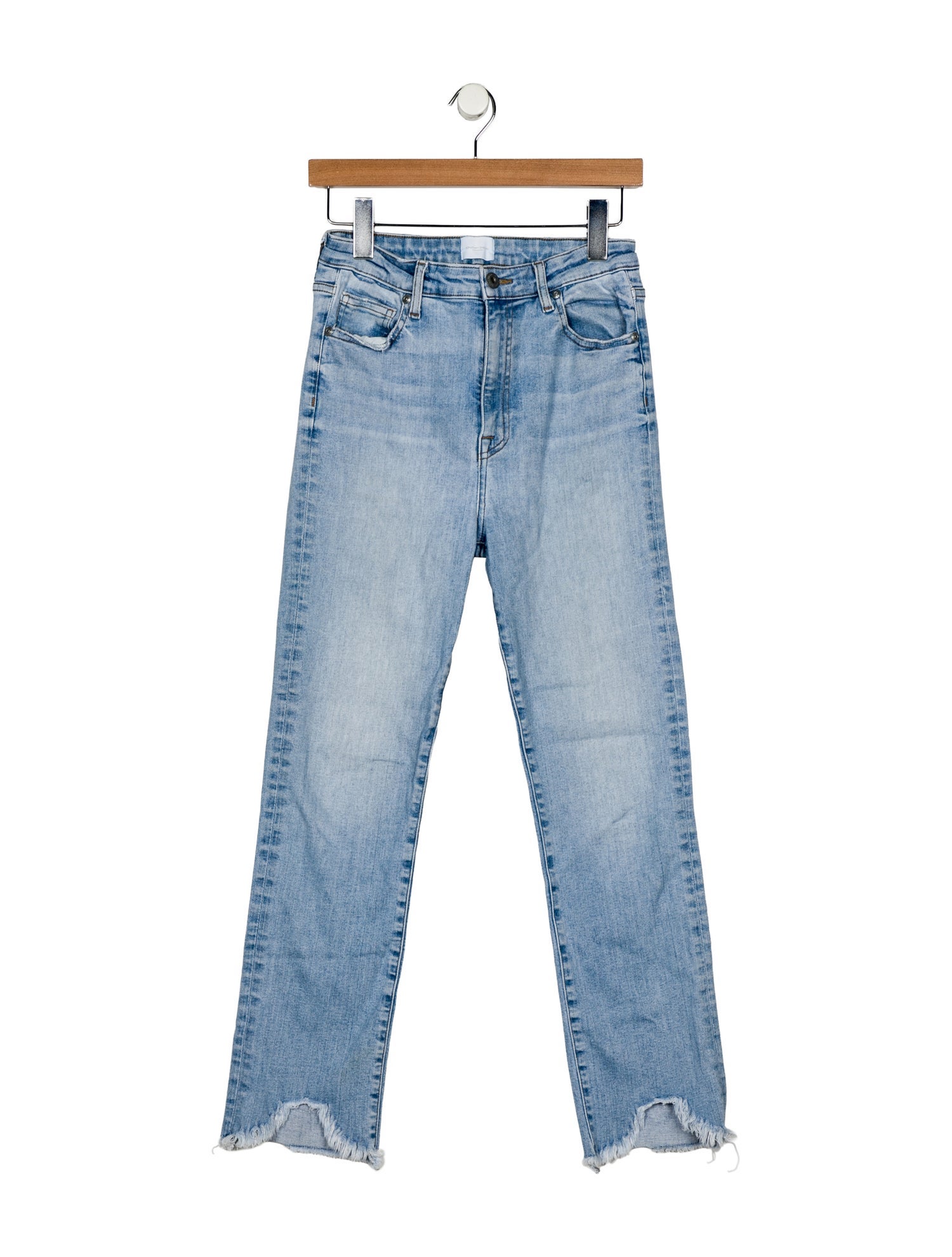 Jonathan Simkhai High-Rise Straight Leg Jeans