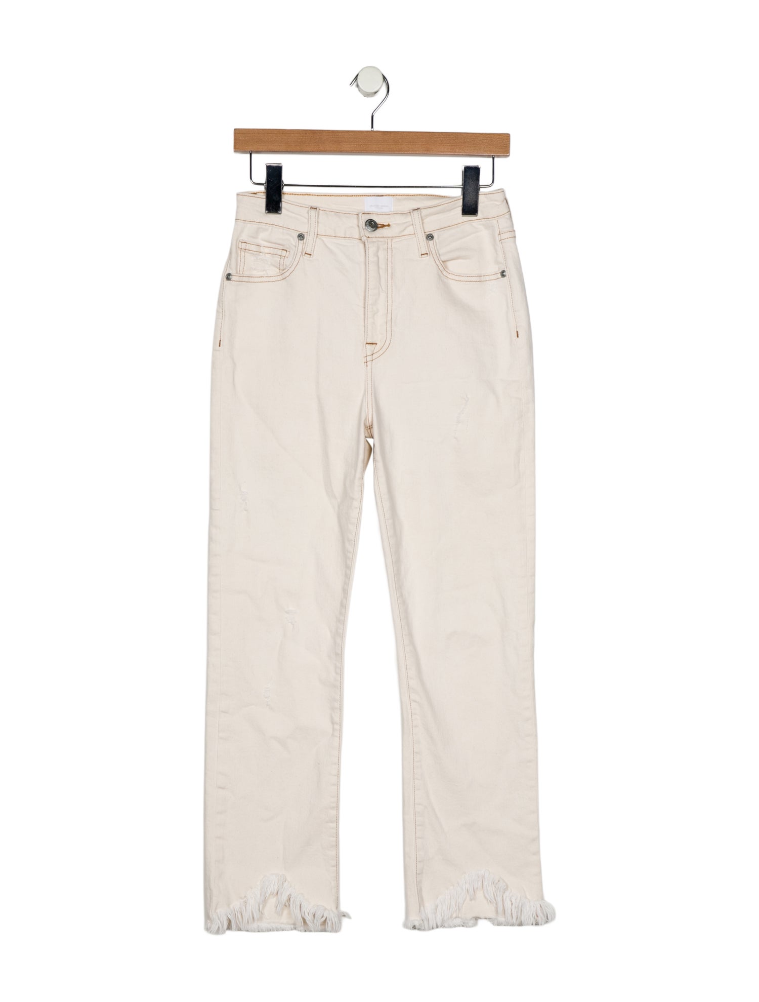Jonathan Simkhai High-Rise Straight Leg Jeans