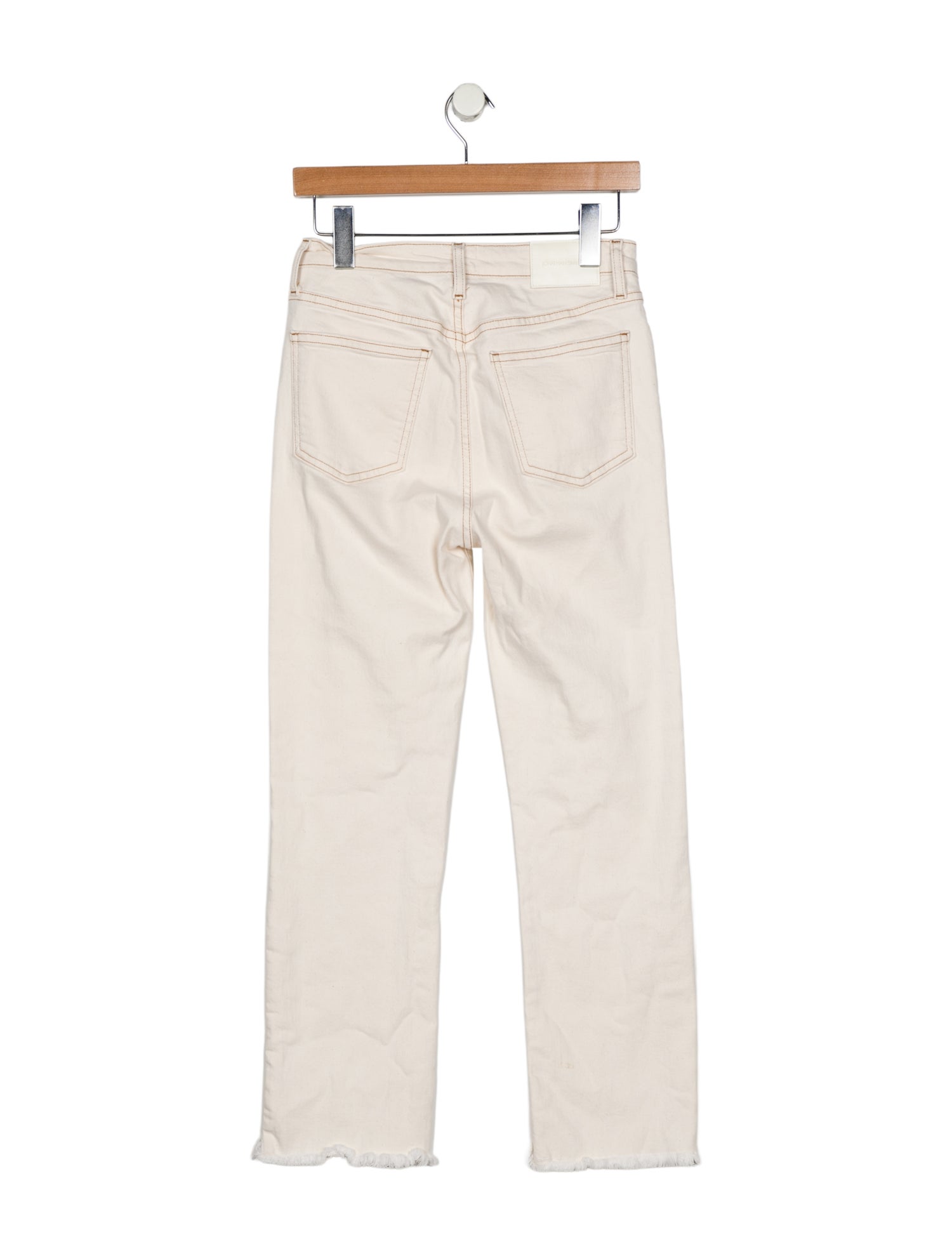 Jonathan Simkhai High-Rise Straight Leg Jeans