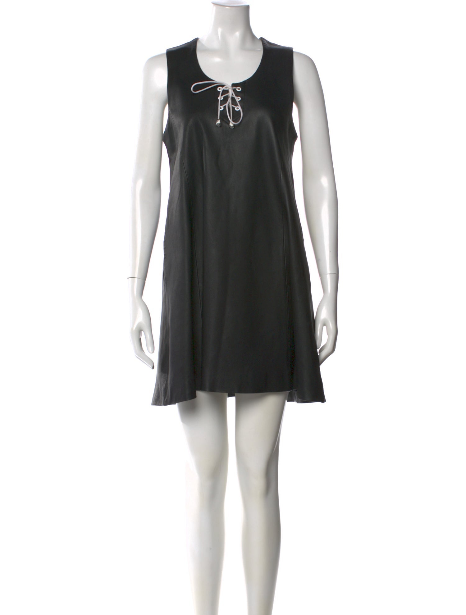 Jonathan Simkhai Leather Mini Dress