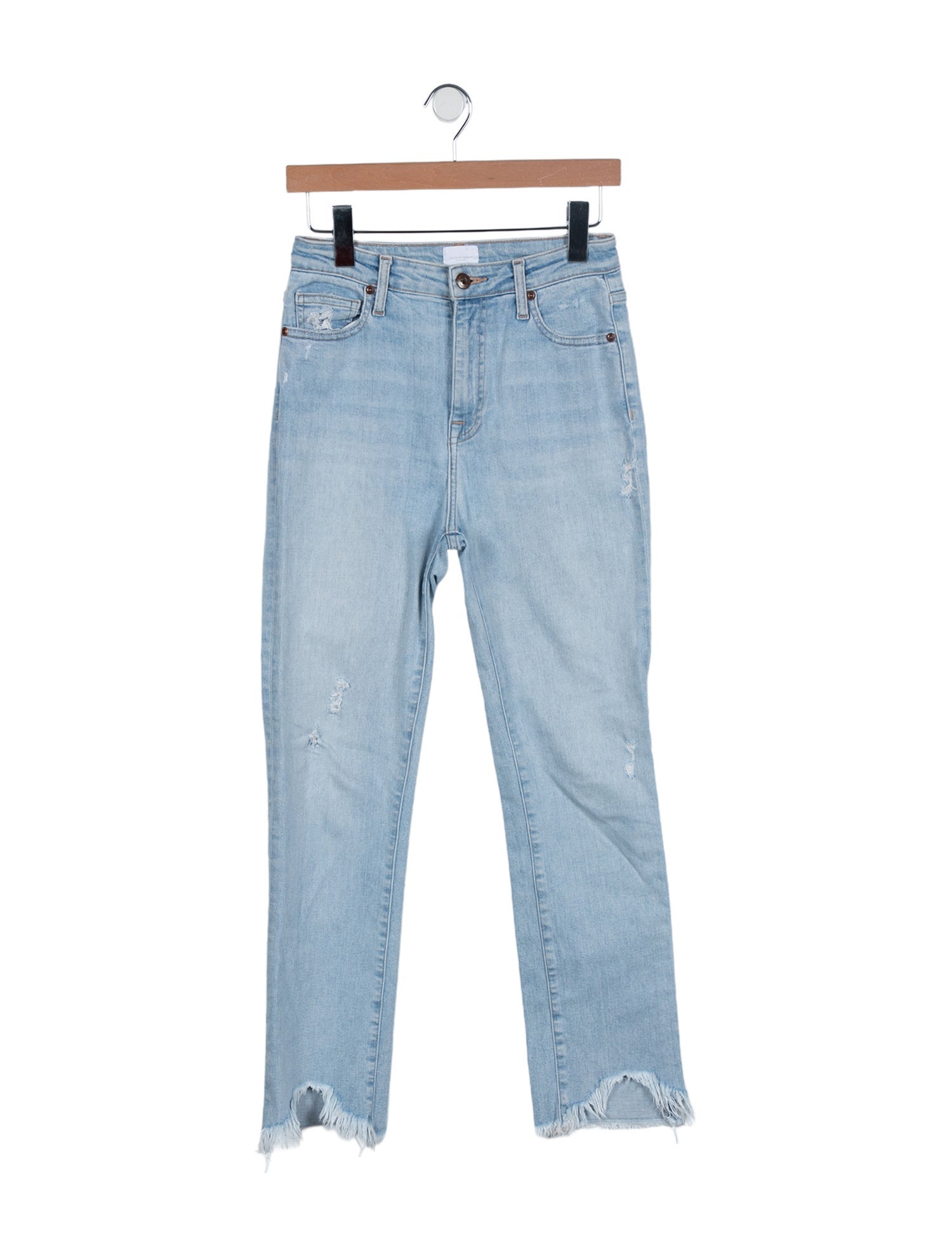 Jonathan Simkhai Mid-Rise Straight Leg Jeans
