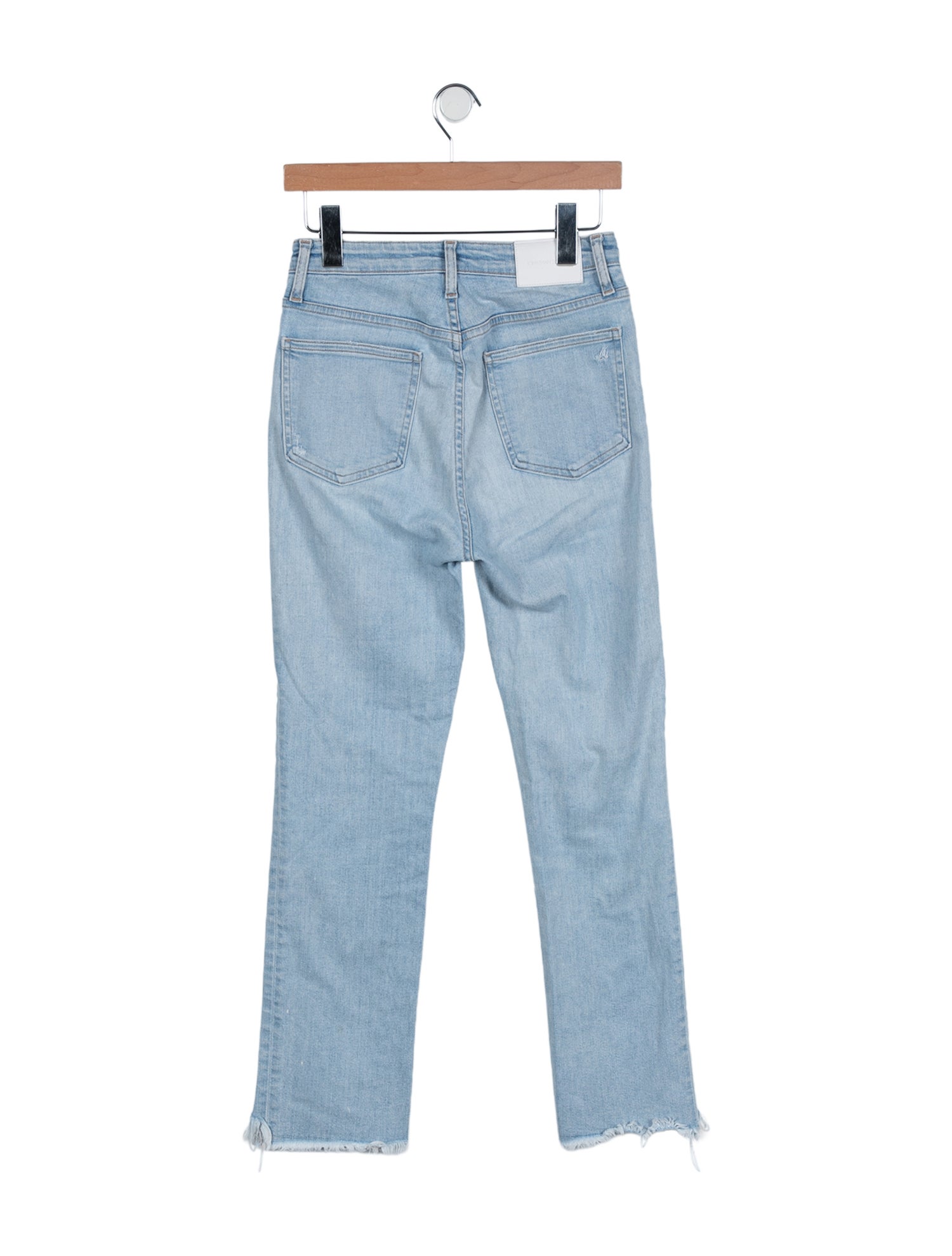 Jonathan Simkhai Mid-Rise Straight Leg Jeans