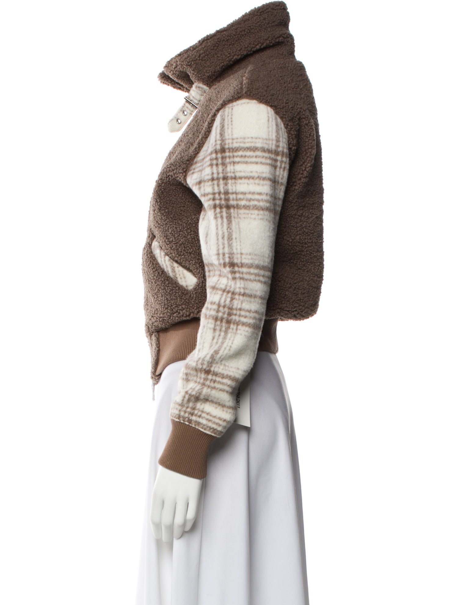 Jonathan Simkhai Plaid Print Jacket w/ Tags