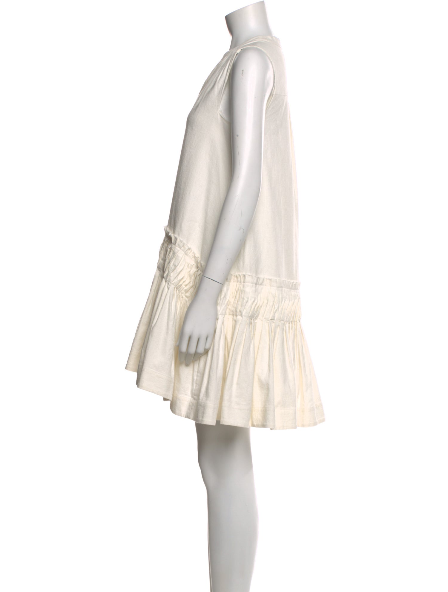 Jonathan Simkhai V-Neck Mini Dress