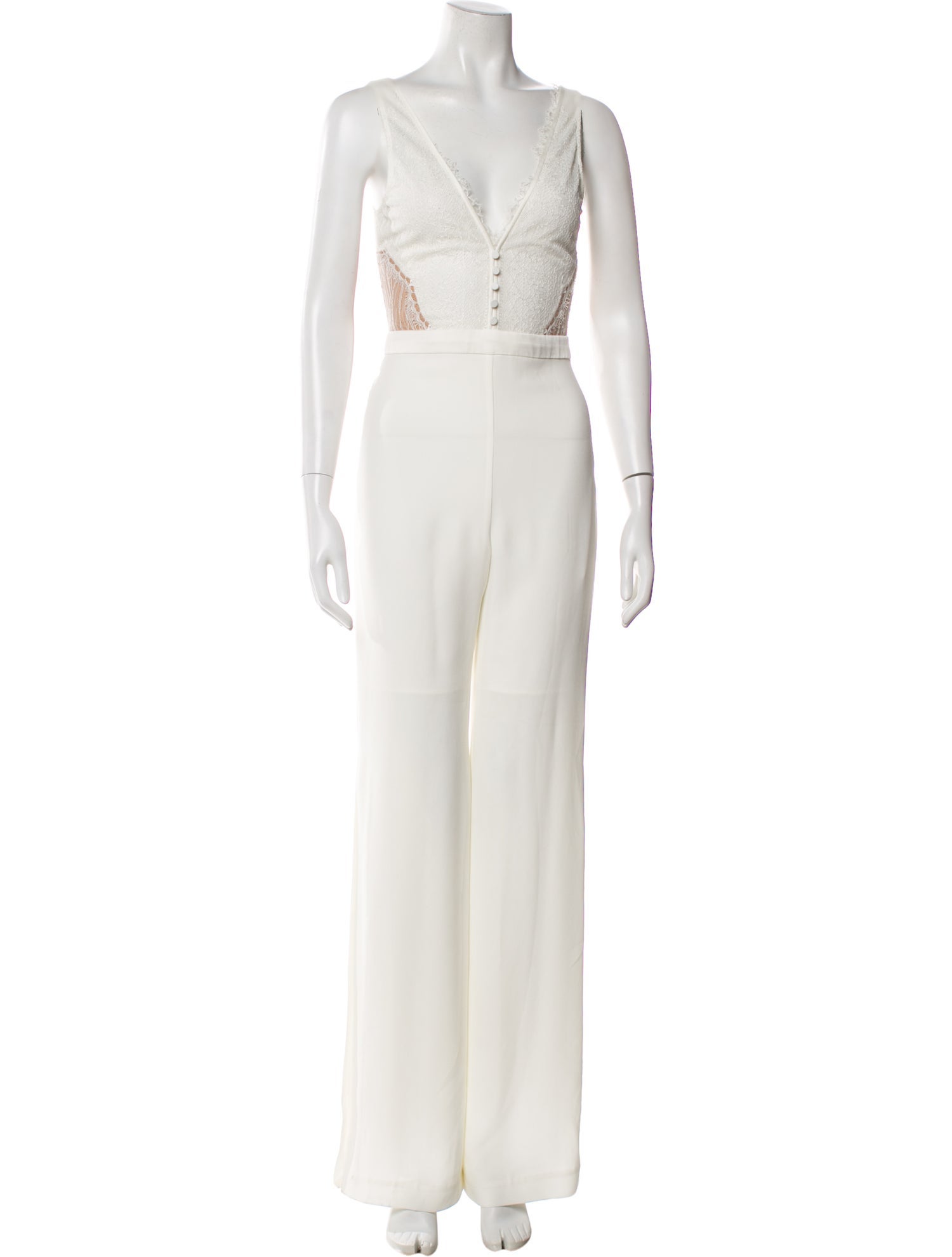 Jonathan Simkhai Plunge Neckline Jumpsuit