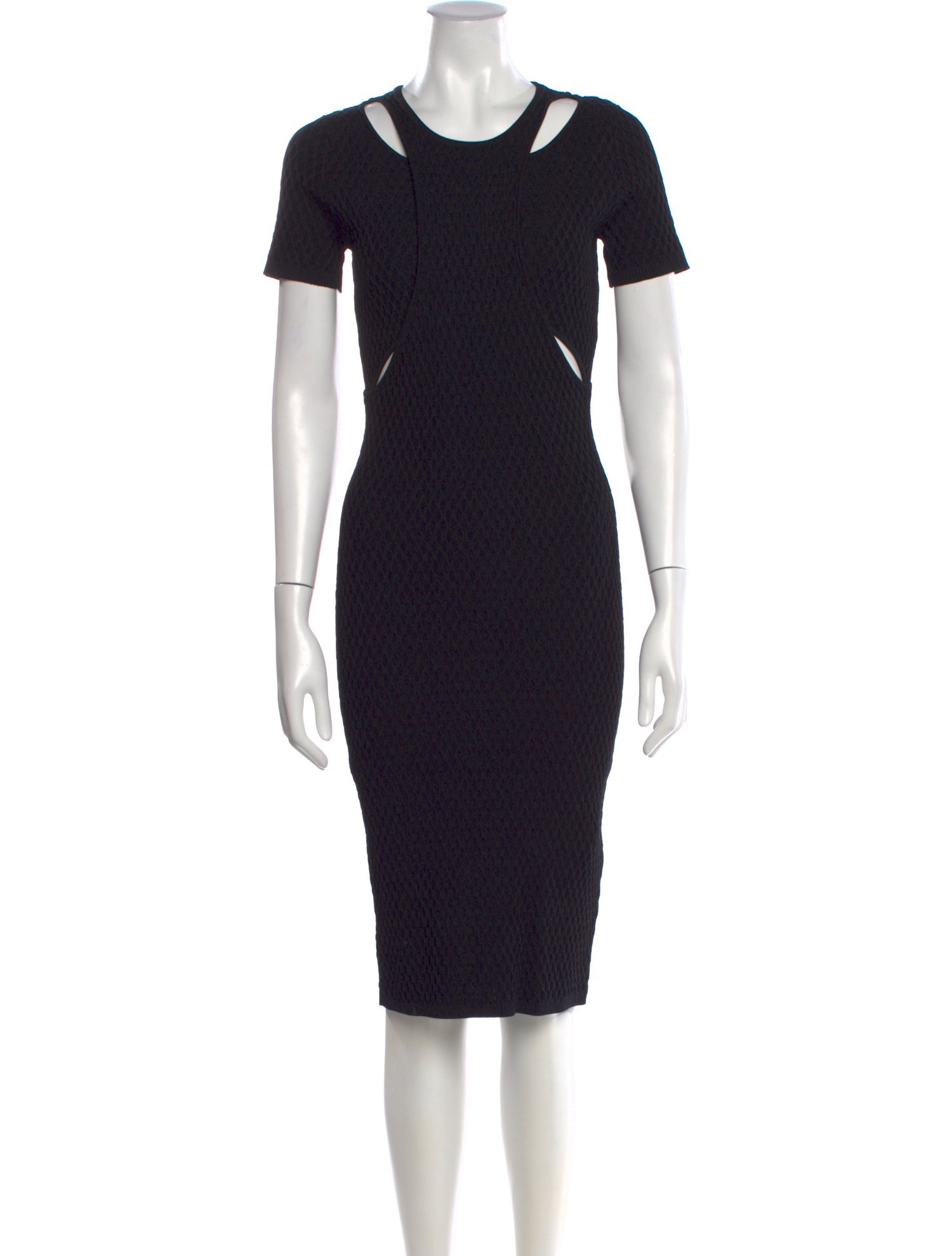 Jonathan Simkhai Crew Neck Midi Length Dress