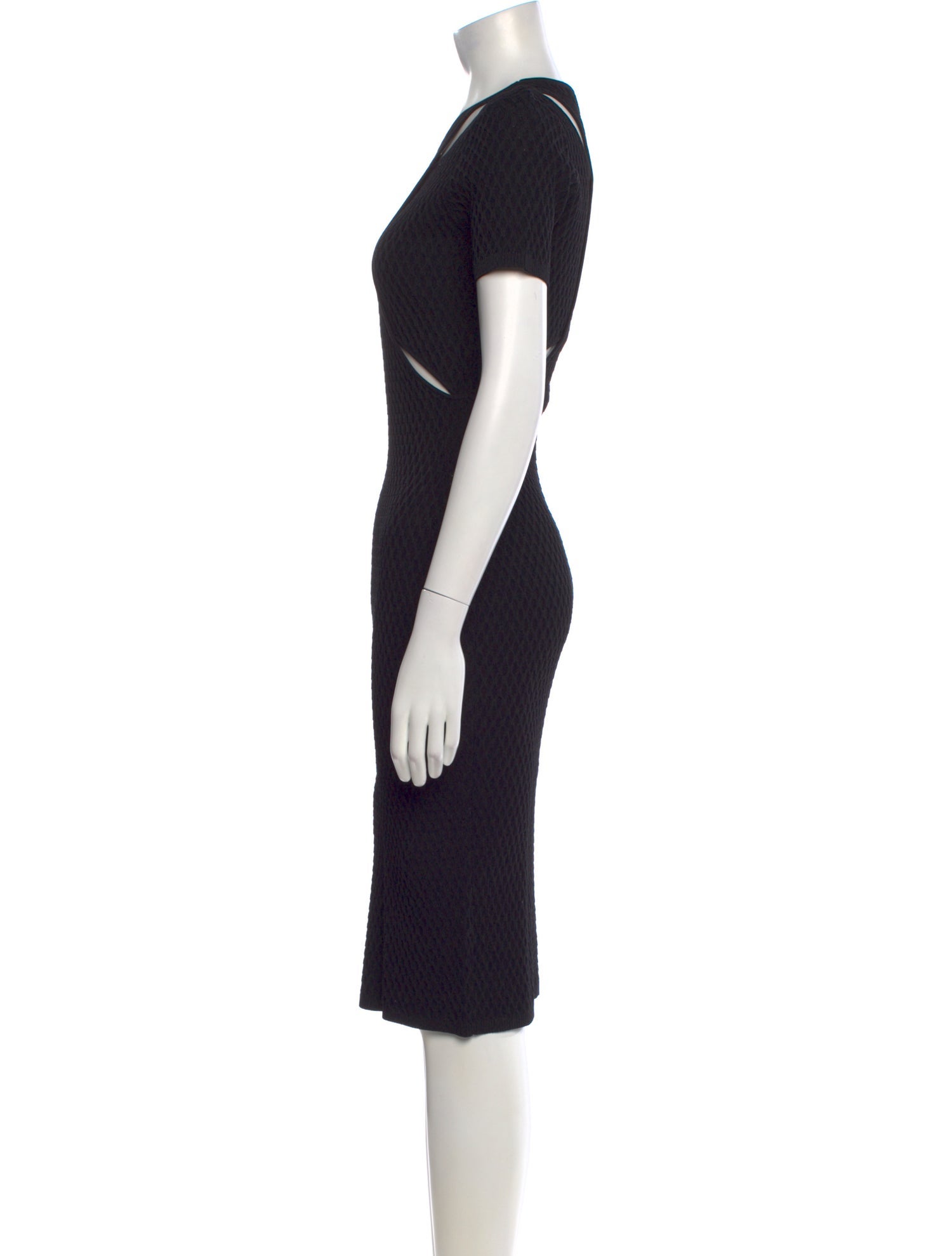 Jonathan Simkhai Crew Neck Midi Length Dress