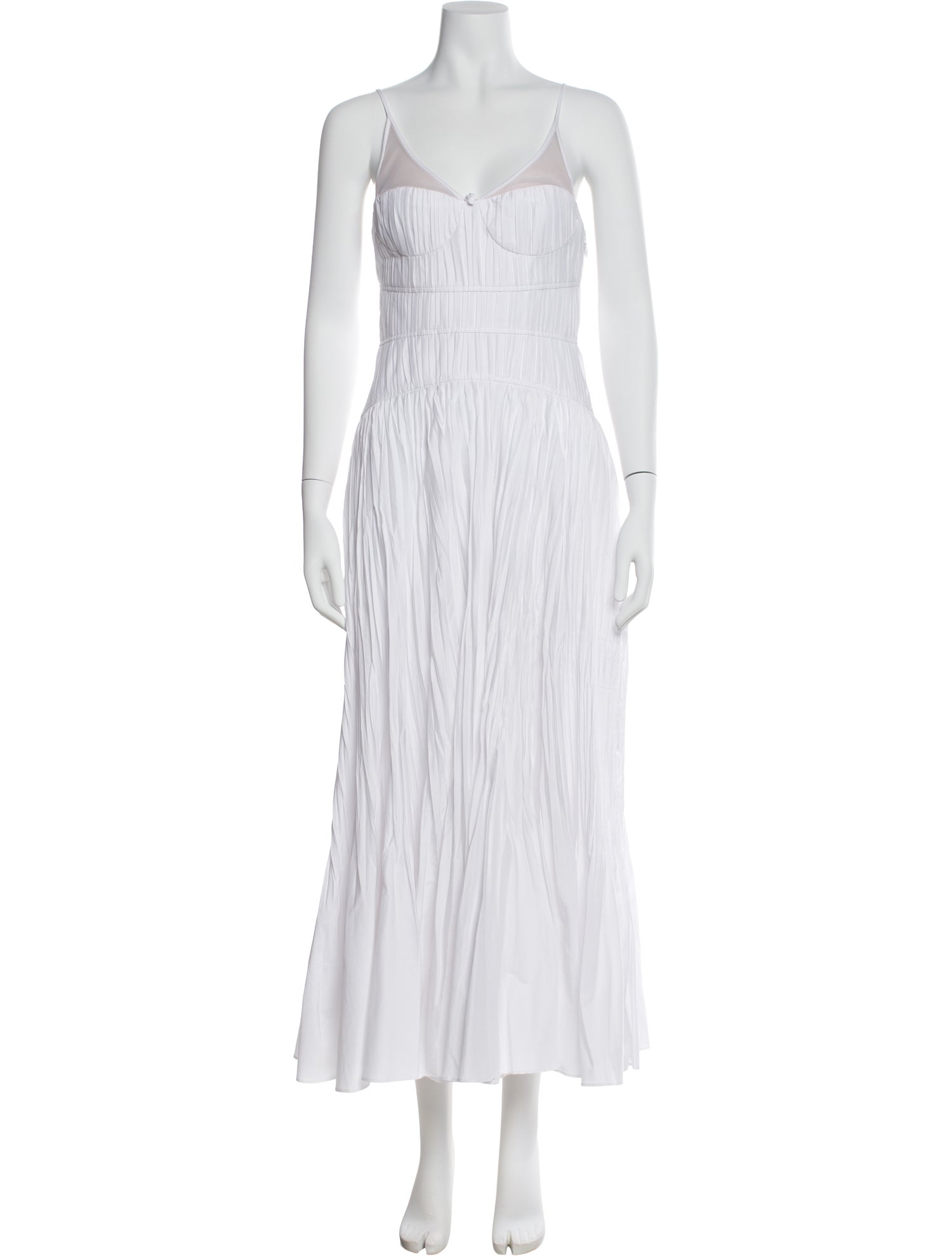 Jonathan Simkhai V-Neck Long Dress