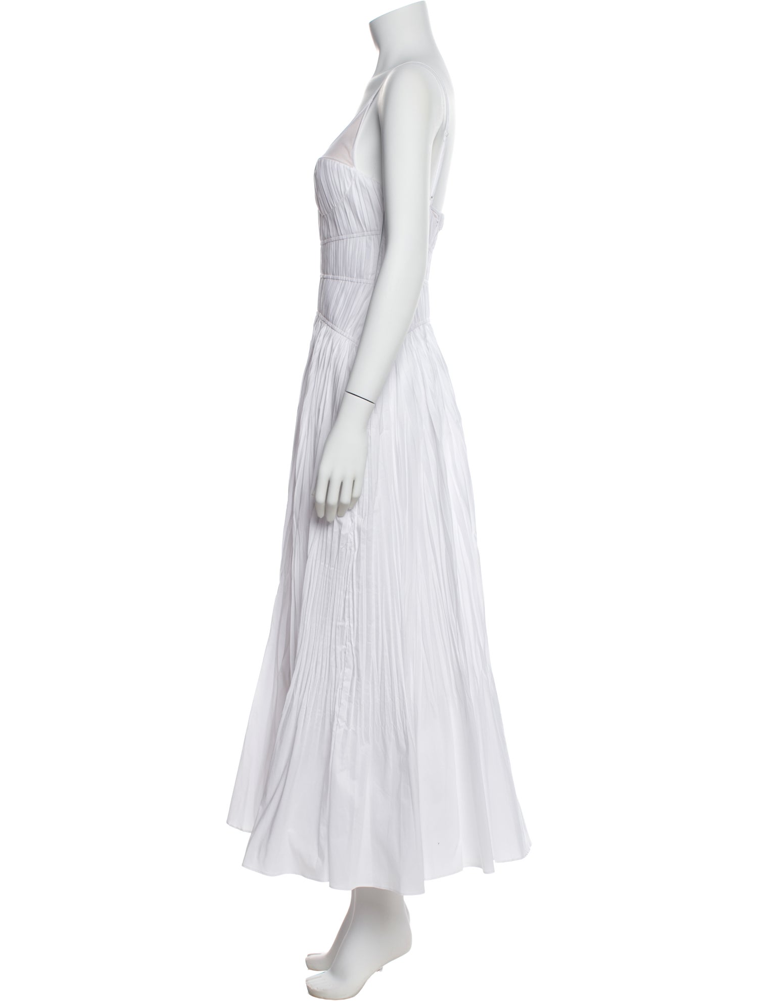 Jonathan Simkhai V-Neck Long Dress