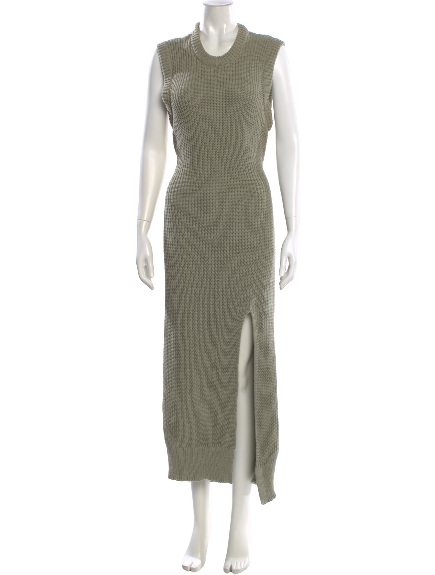 Jonathan Simkhai Crew Neck Long Dress