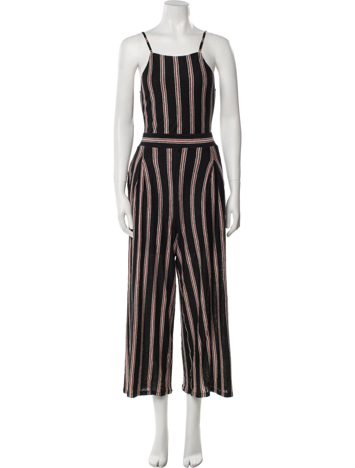 Joie Linen Striped Jumpsuit