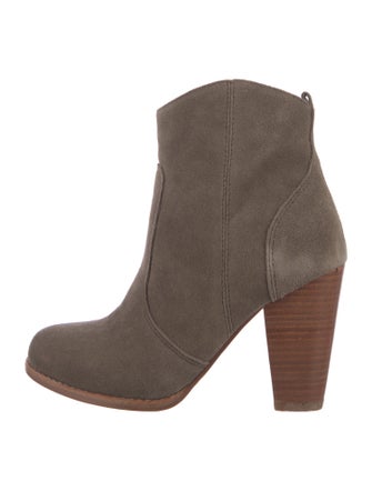 Joie Suede Western Boots