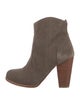 Joie Suede Western Boots