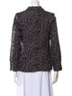 Joie Linen Animal Print Blazer