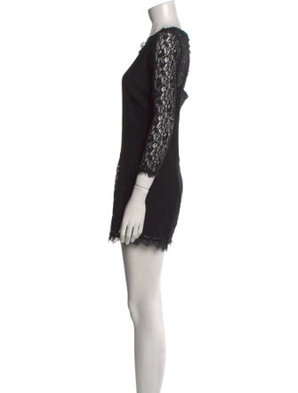 Joie Nylon Lace Pattern Romper