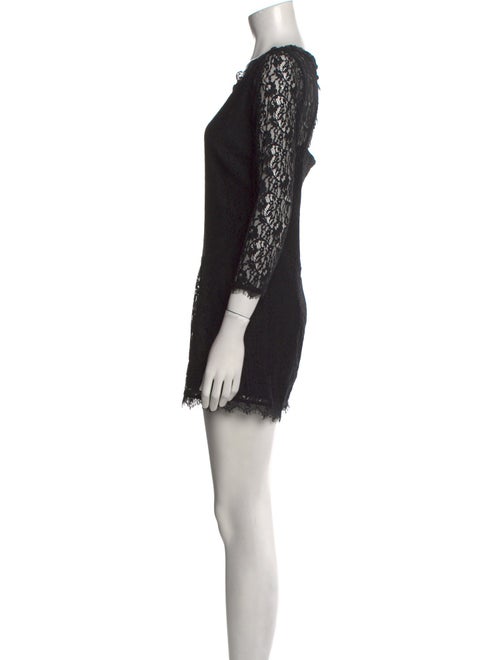 Joie Nylon Lace Pattern Romper