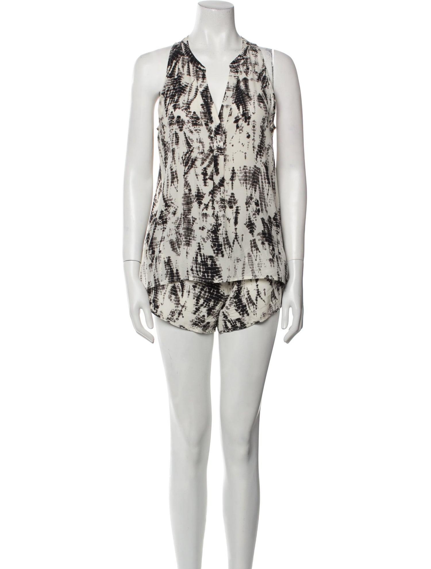 Joie Silk Printed Short Set