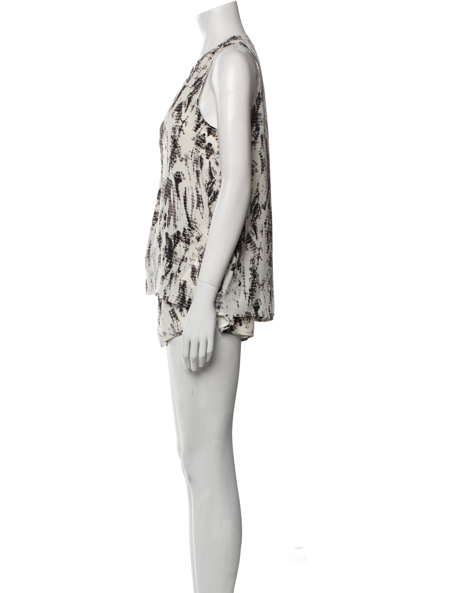 Joie Silk Printed Short Set