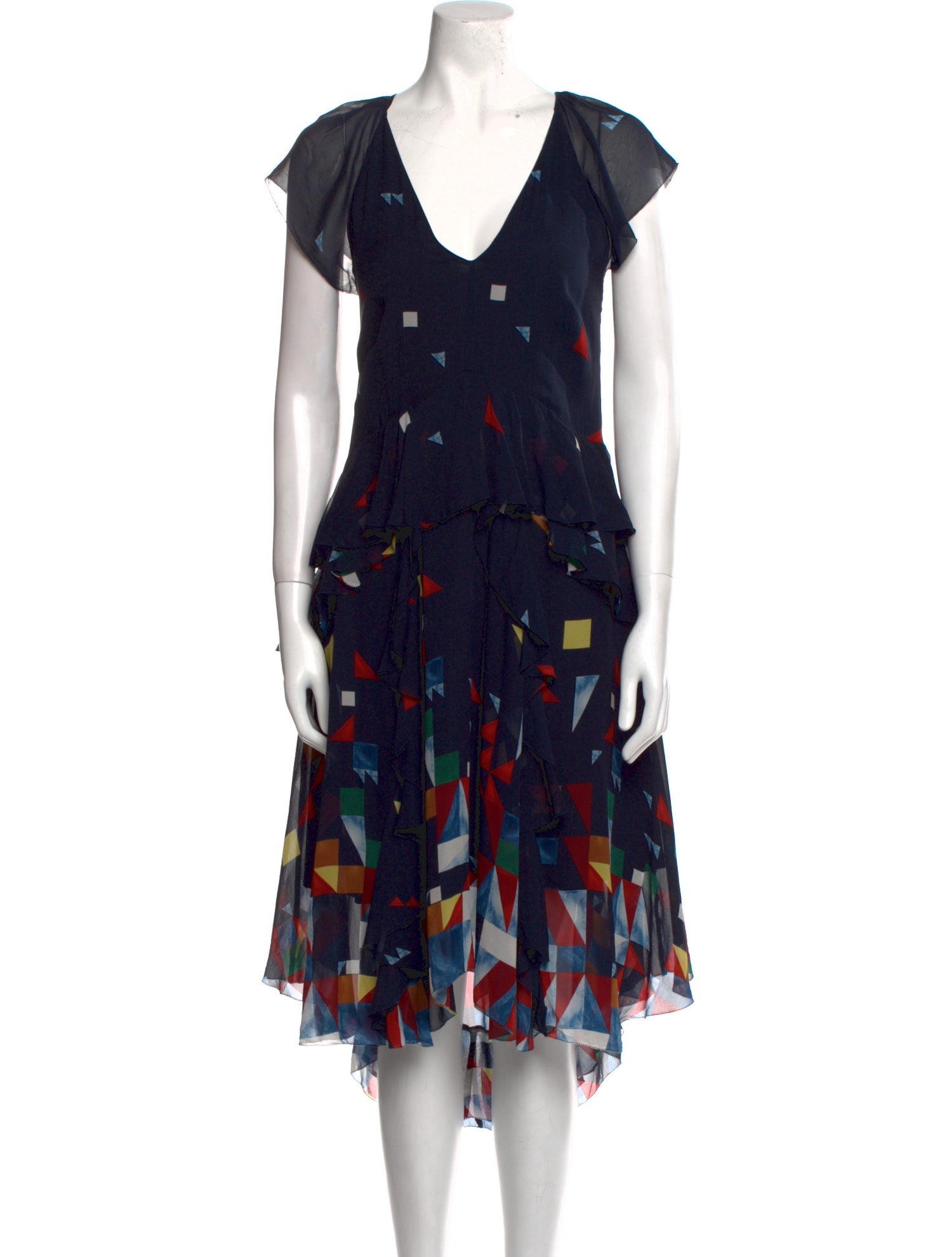 Joie Silk Midi Length Dress